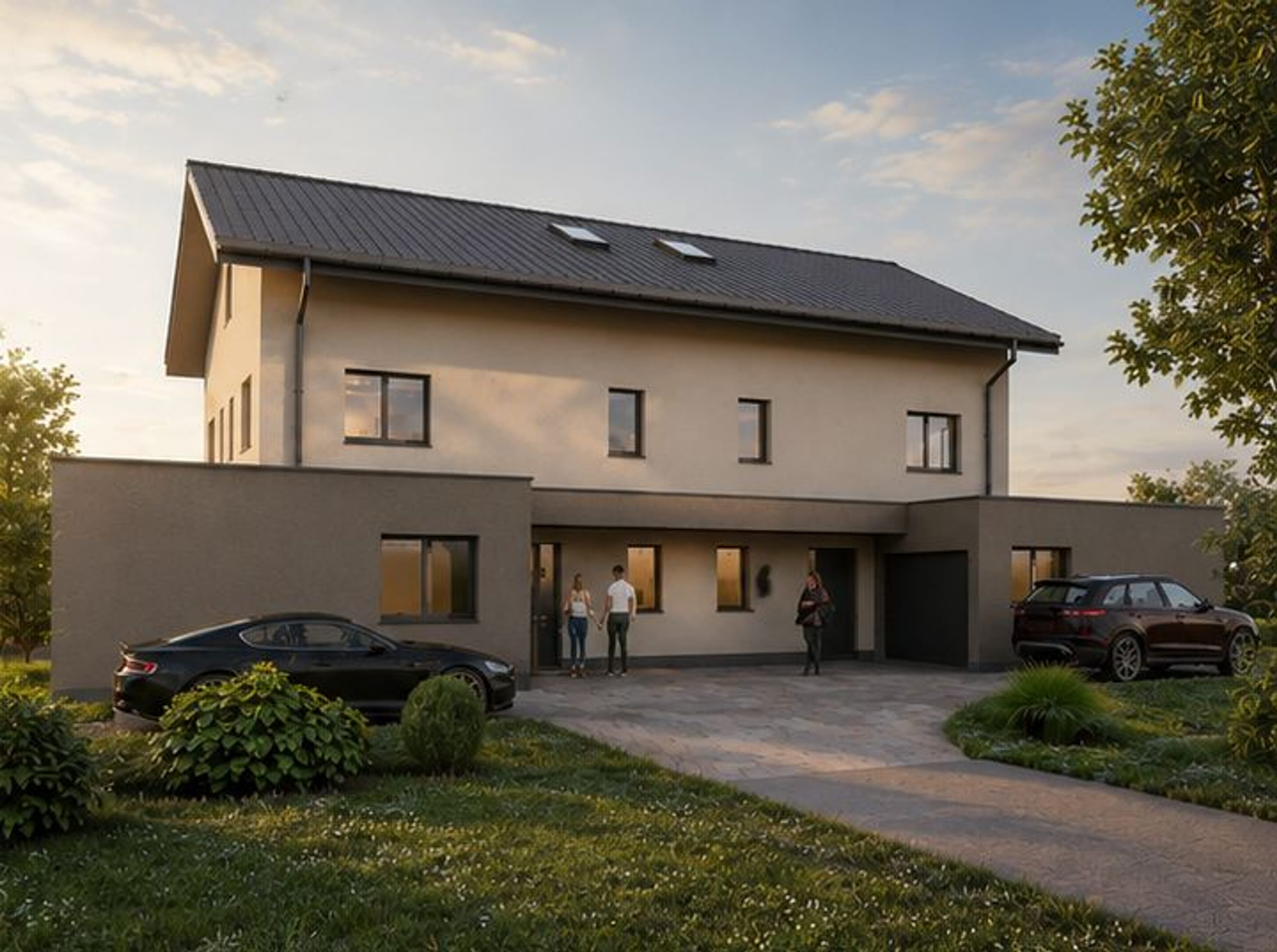 5.5-Zi.-Haushälfte «Sol» in Beinwil am See, Energieklasse A - Bild 2