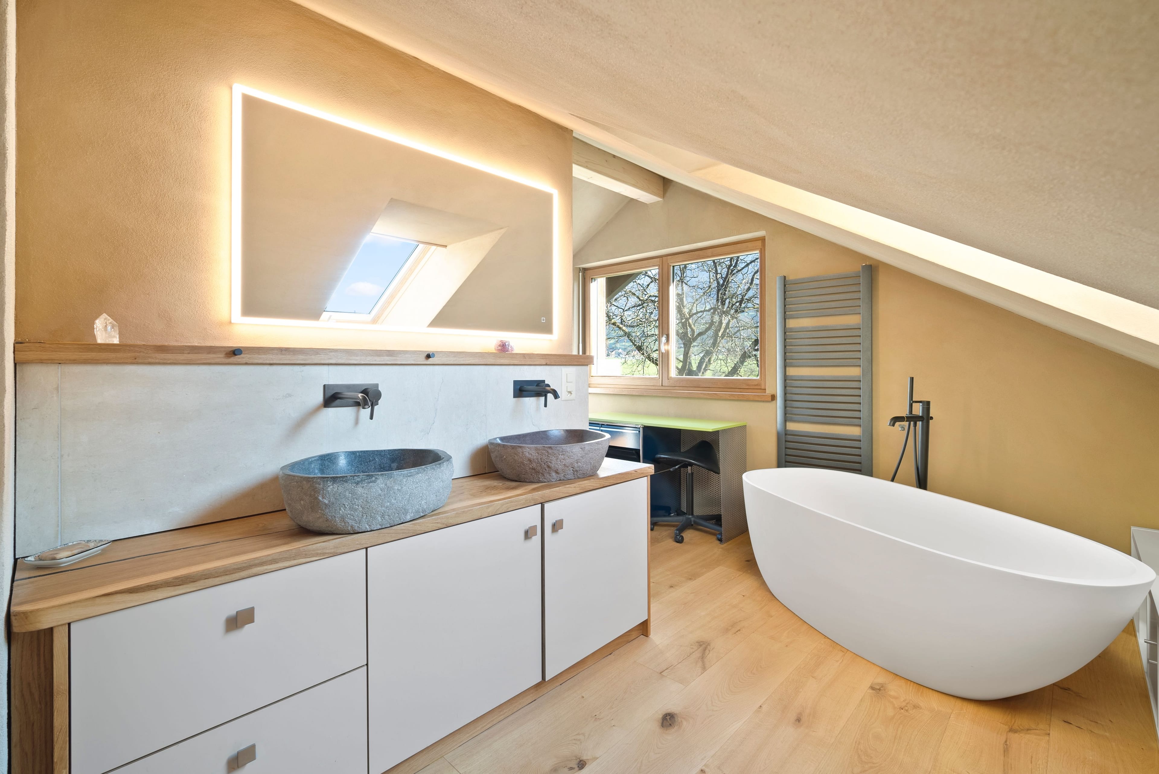 Freistehendes 3-Zimmer-Haus mit Naturblick in Lachen mieten - 4
