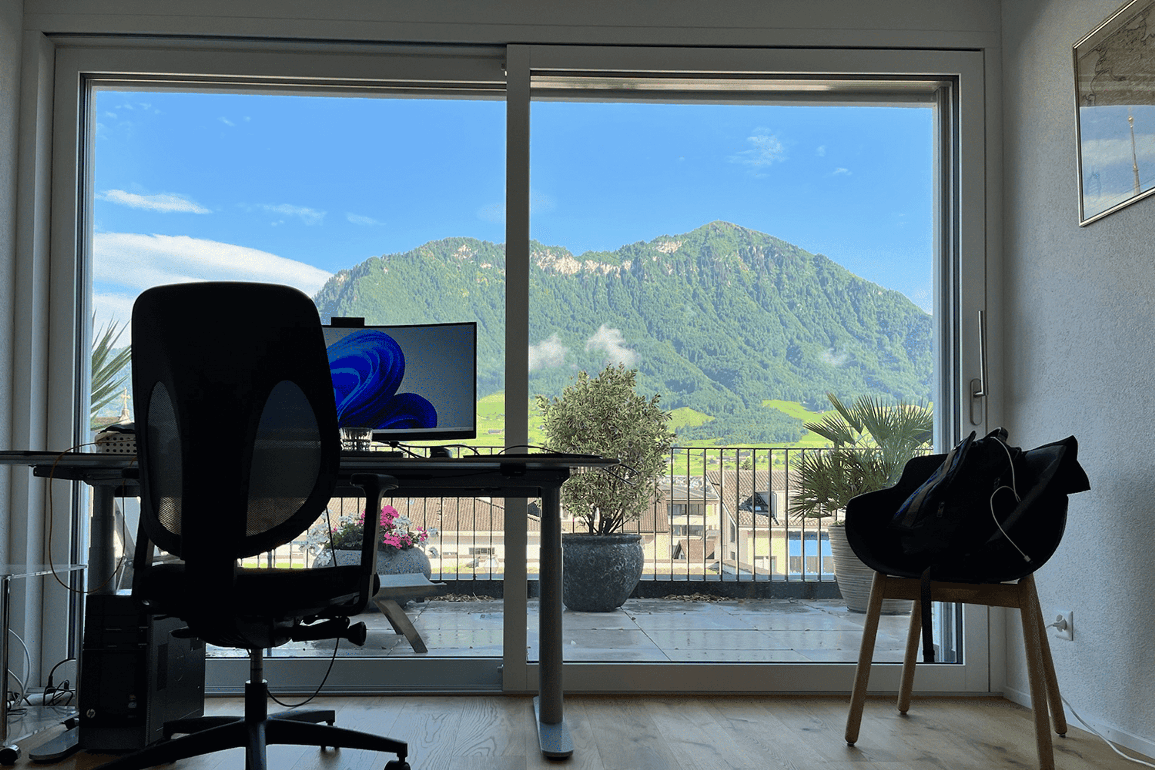 5.5-Zi. Attika mit 112 m² Süd-Terrasse in Ennetbürgen mieten - 8