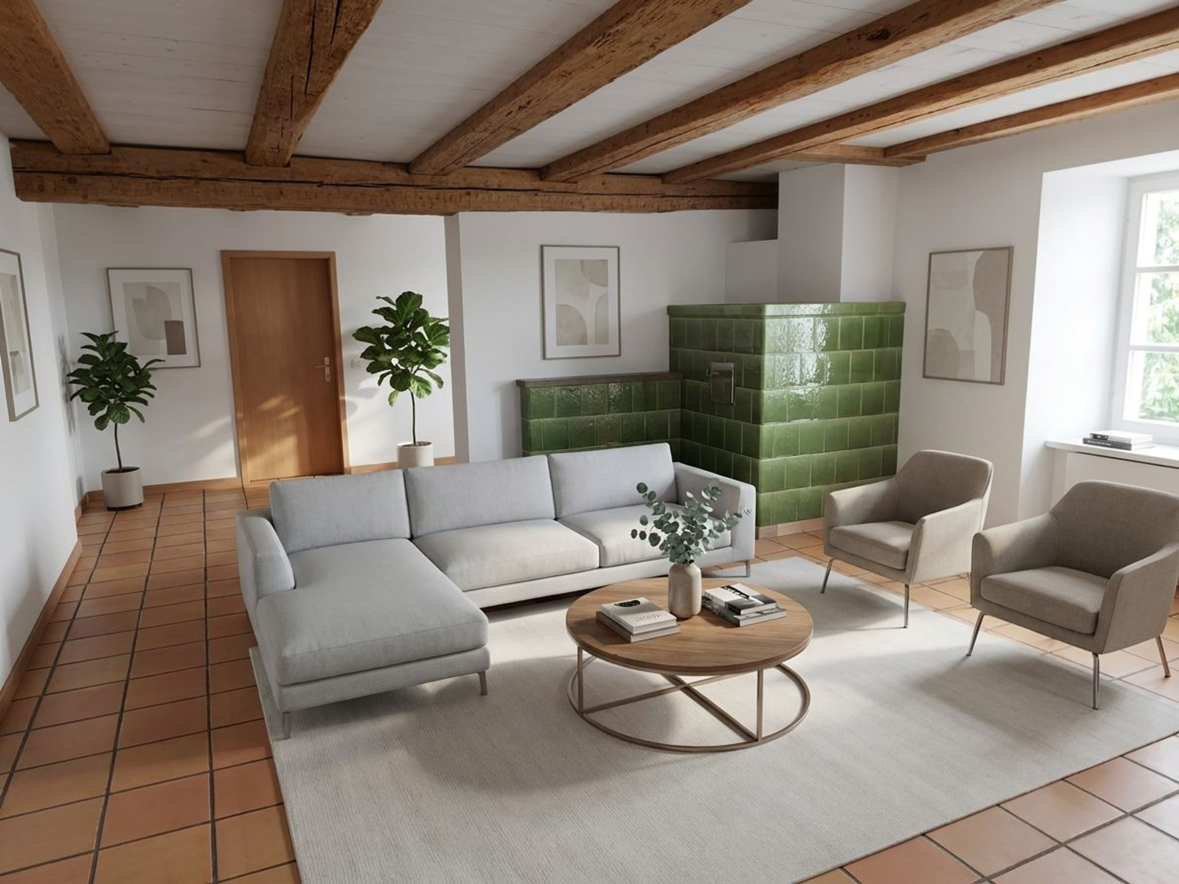 Helle 4½-Zimmer-Wohnung mit Charme in Trasadingen - 4
