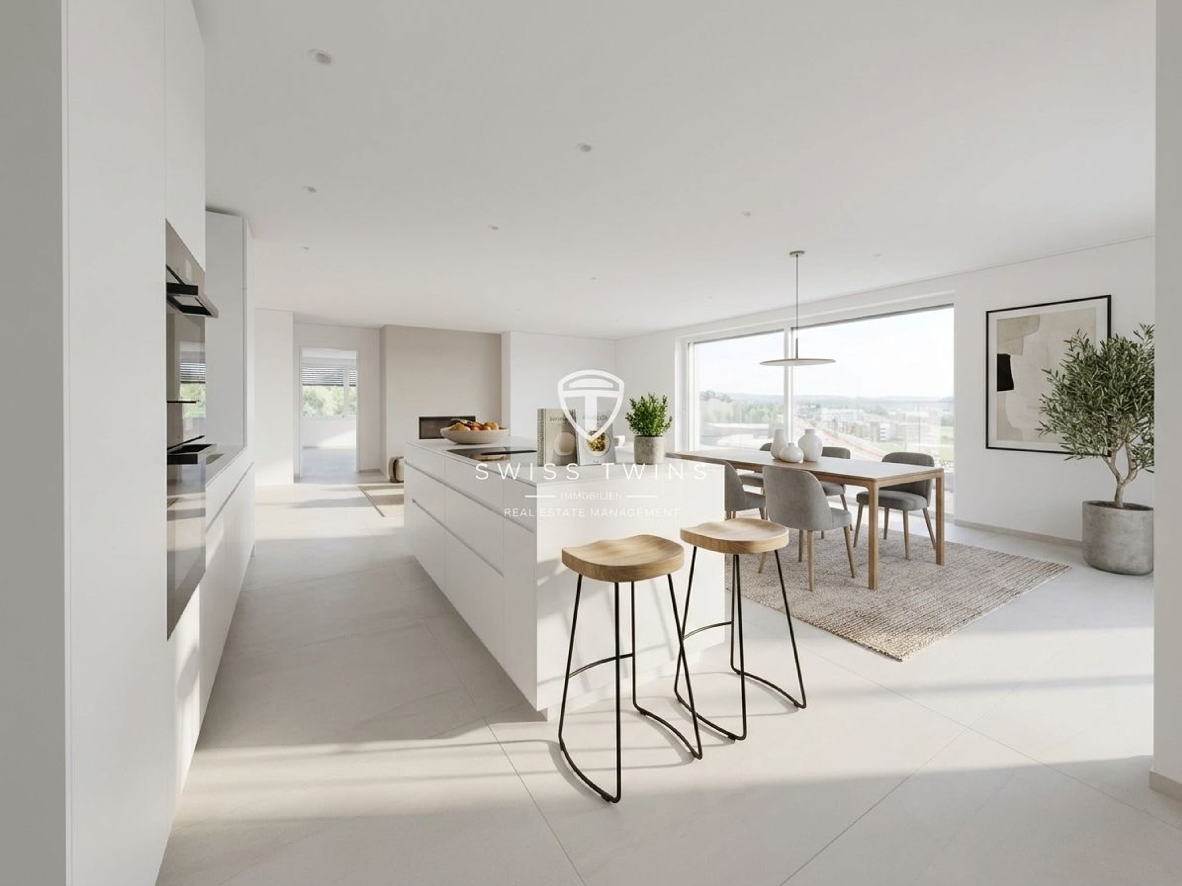4.5-Zimmer-Penthouse mit Seesicht in Altendorf - 1