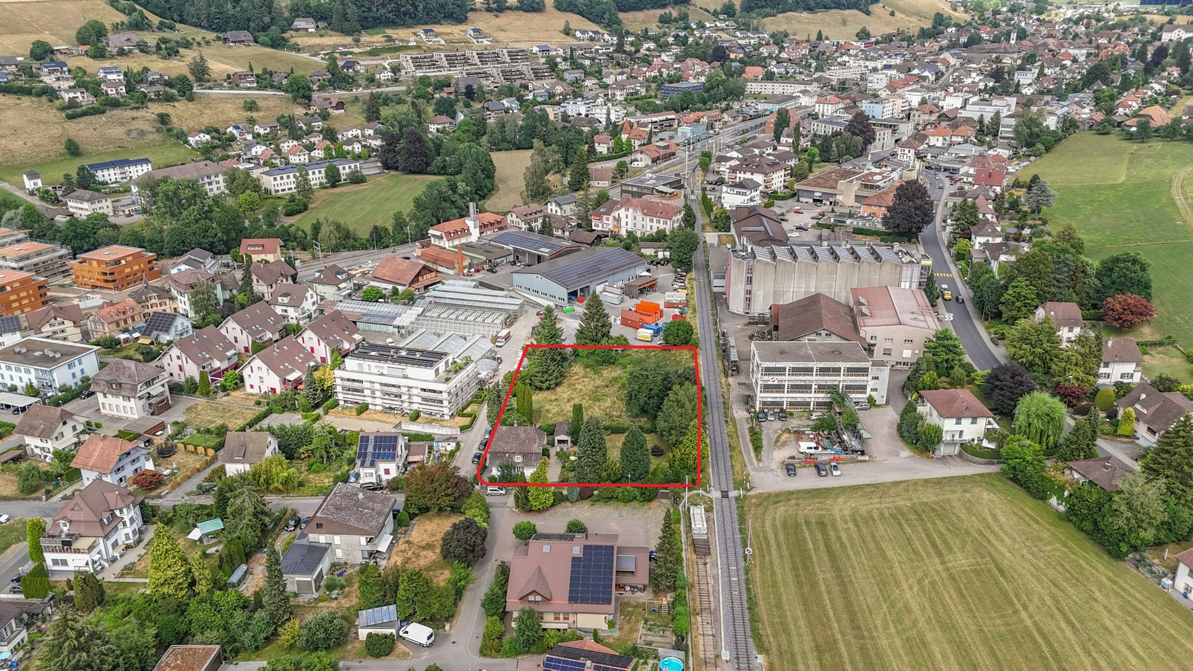 Attraktives Bauland an bester Lage in Huttwil – 3'650 m² mit vielfältigem Potenzial - 1
