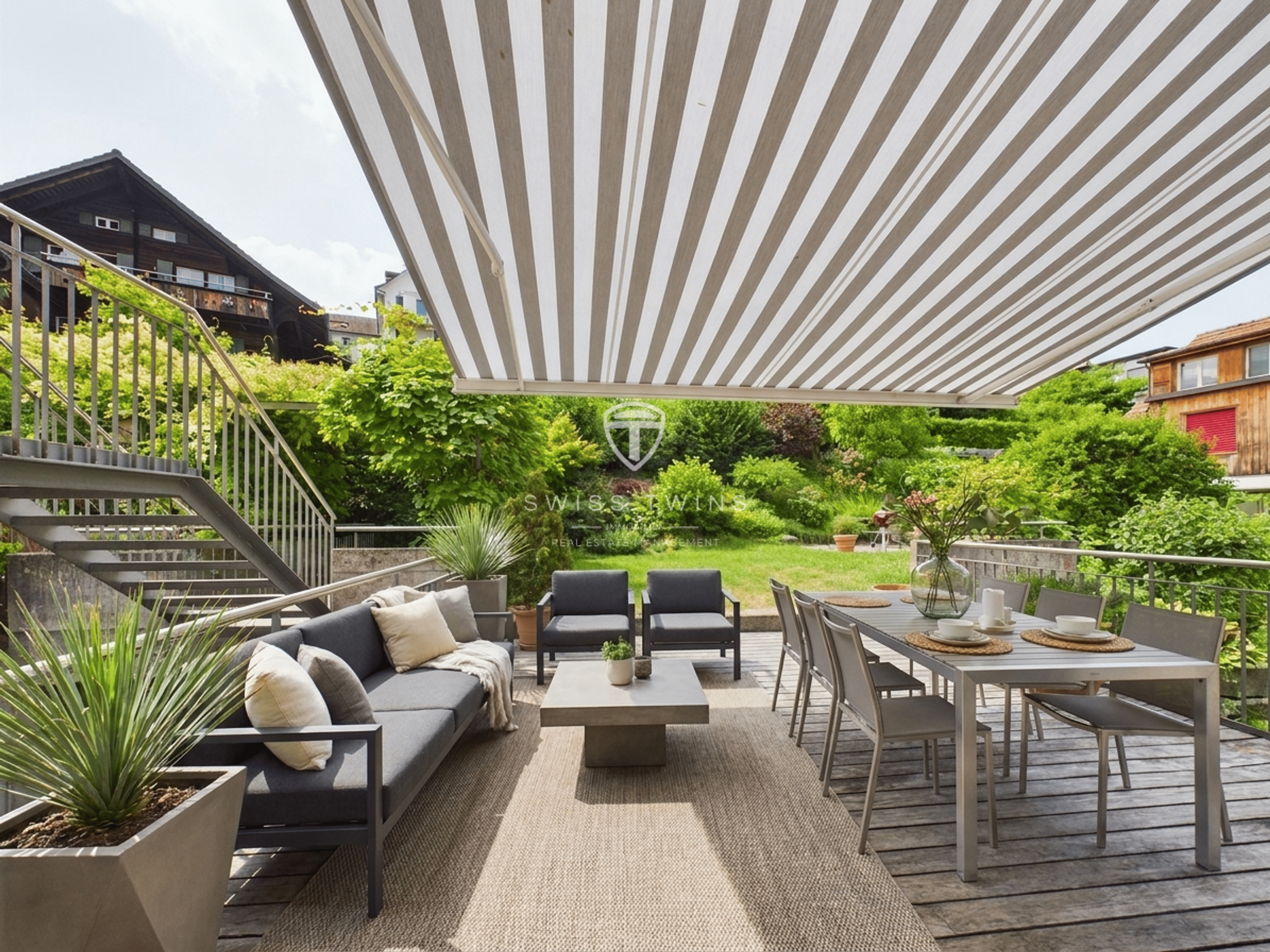 5.5-Zi. Reiheneckhaus mit Weitblick und Terrasse in Horgen - 14