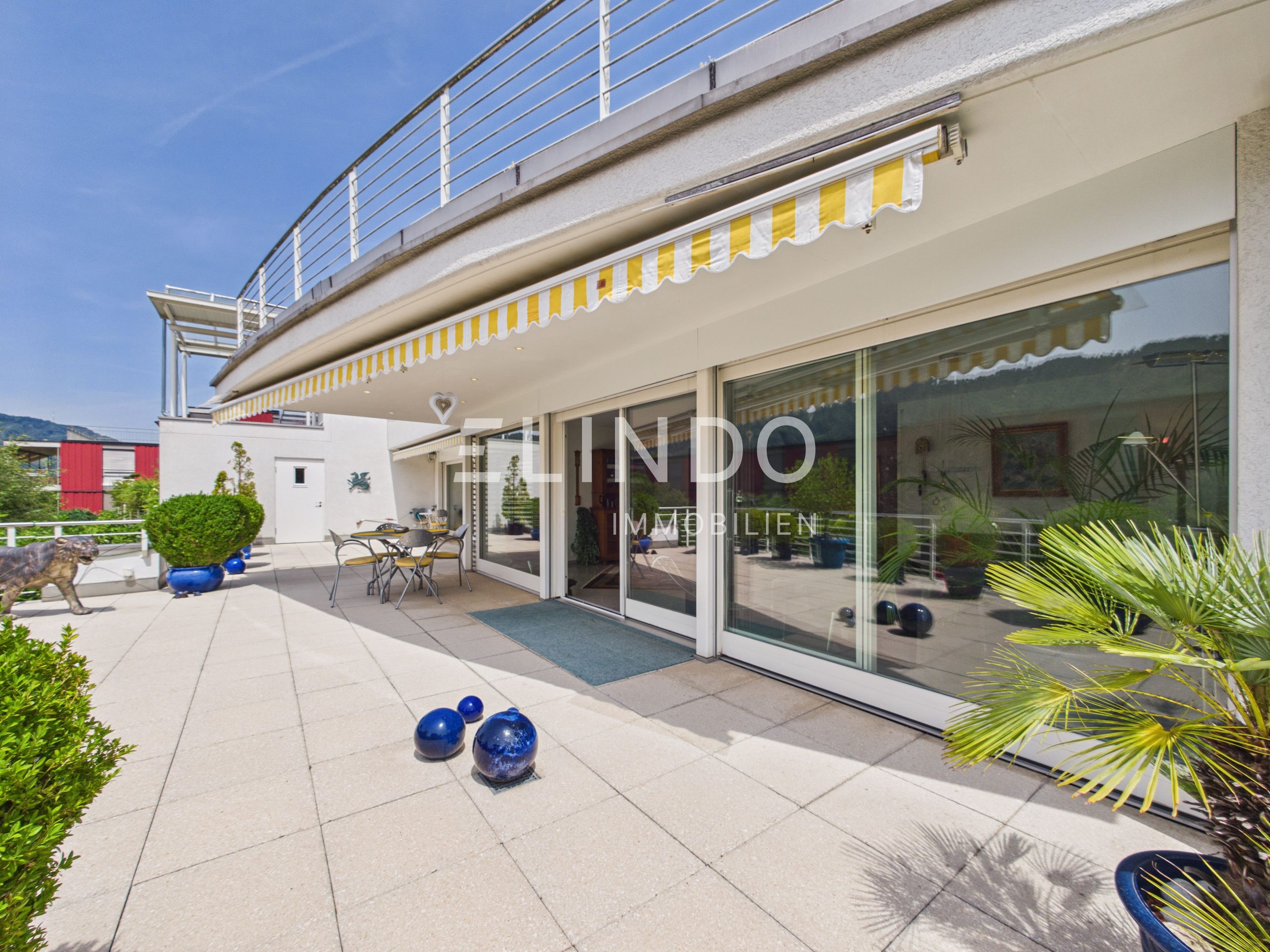 Grosszügige Terrassenwohnung mit Doppelgarage - 1