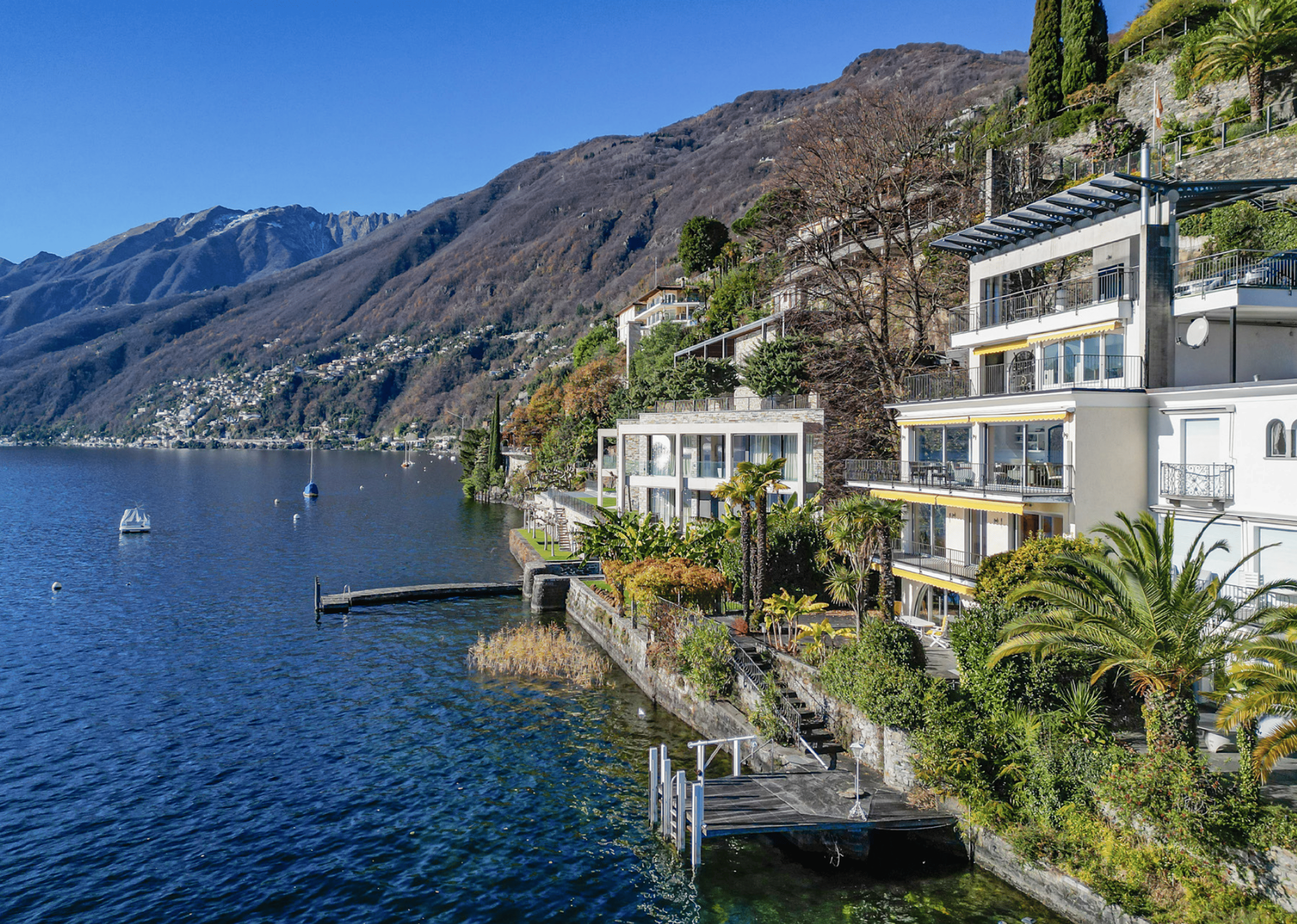 5.5-Zimmer-Villa direkt am Lago Maggiore in Ascona kaufen
