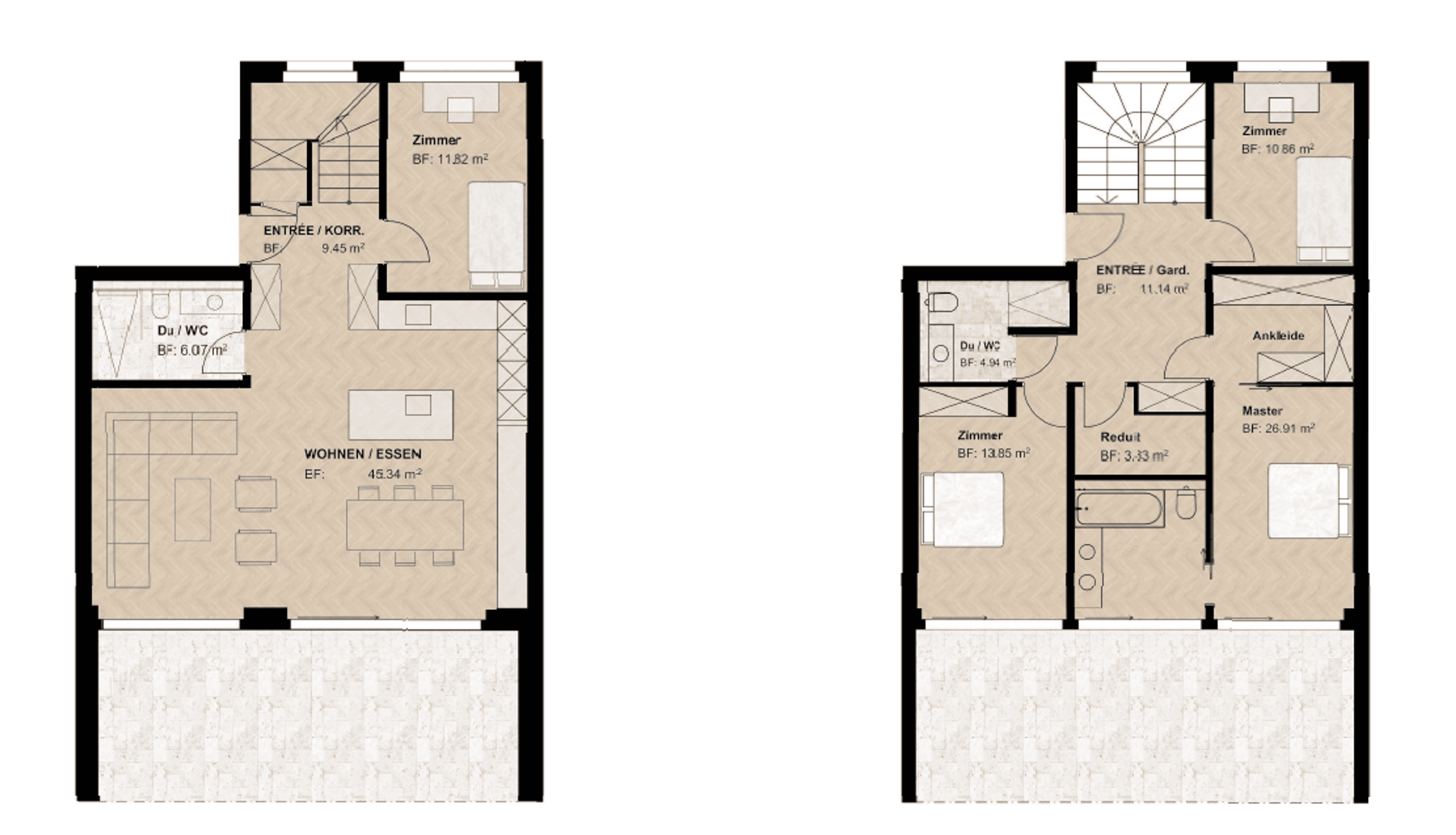 5.5-Zimmer-Maisonette mit Hauscharakter an privilegierter Sonnenlage - 2