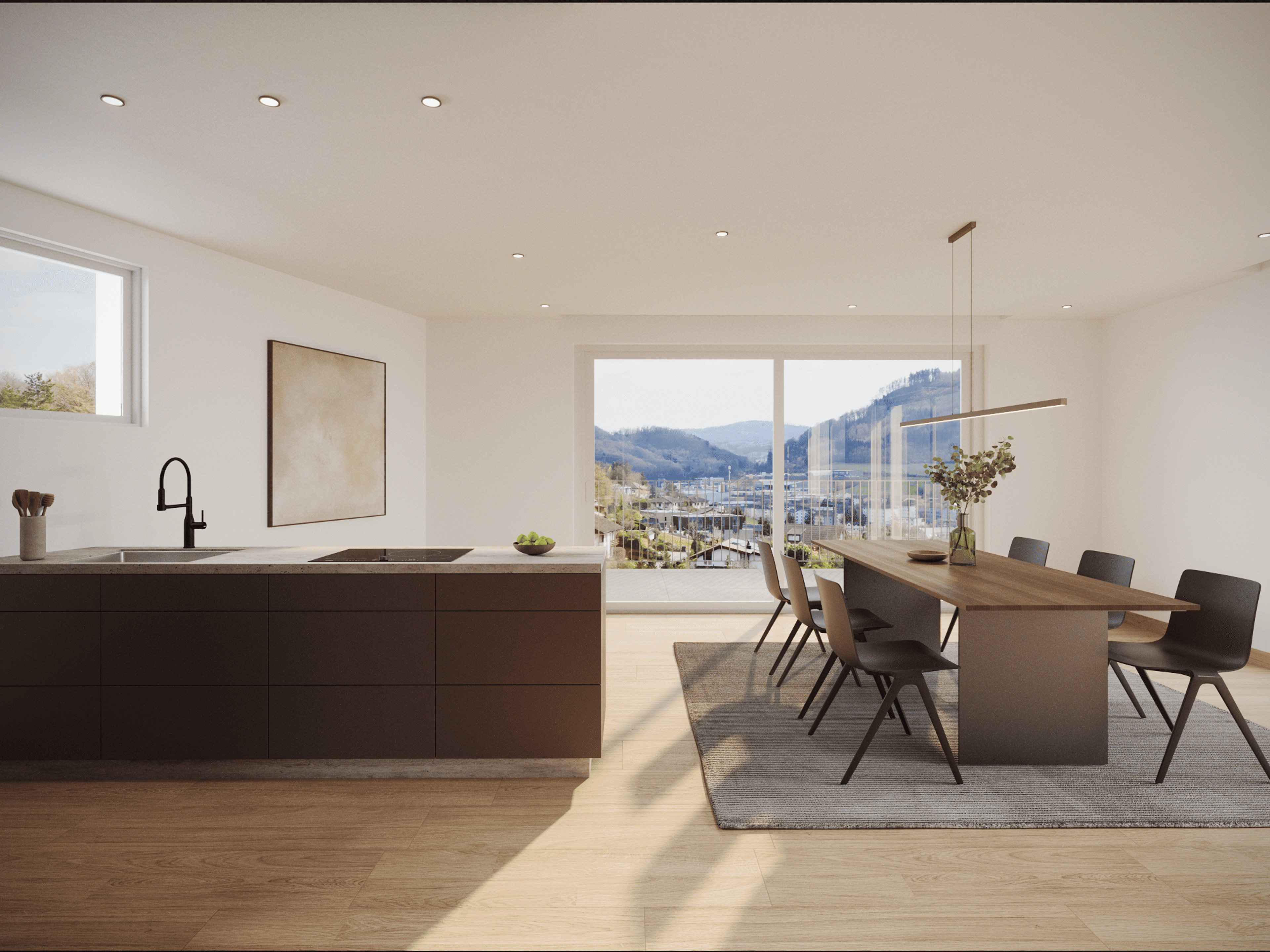 3.5-Zimmer-Attika-Maisonette-Wohnung mit Weitsicht in Frick kaufen - Bild 5