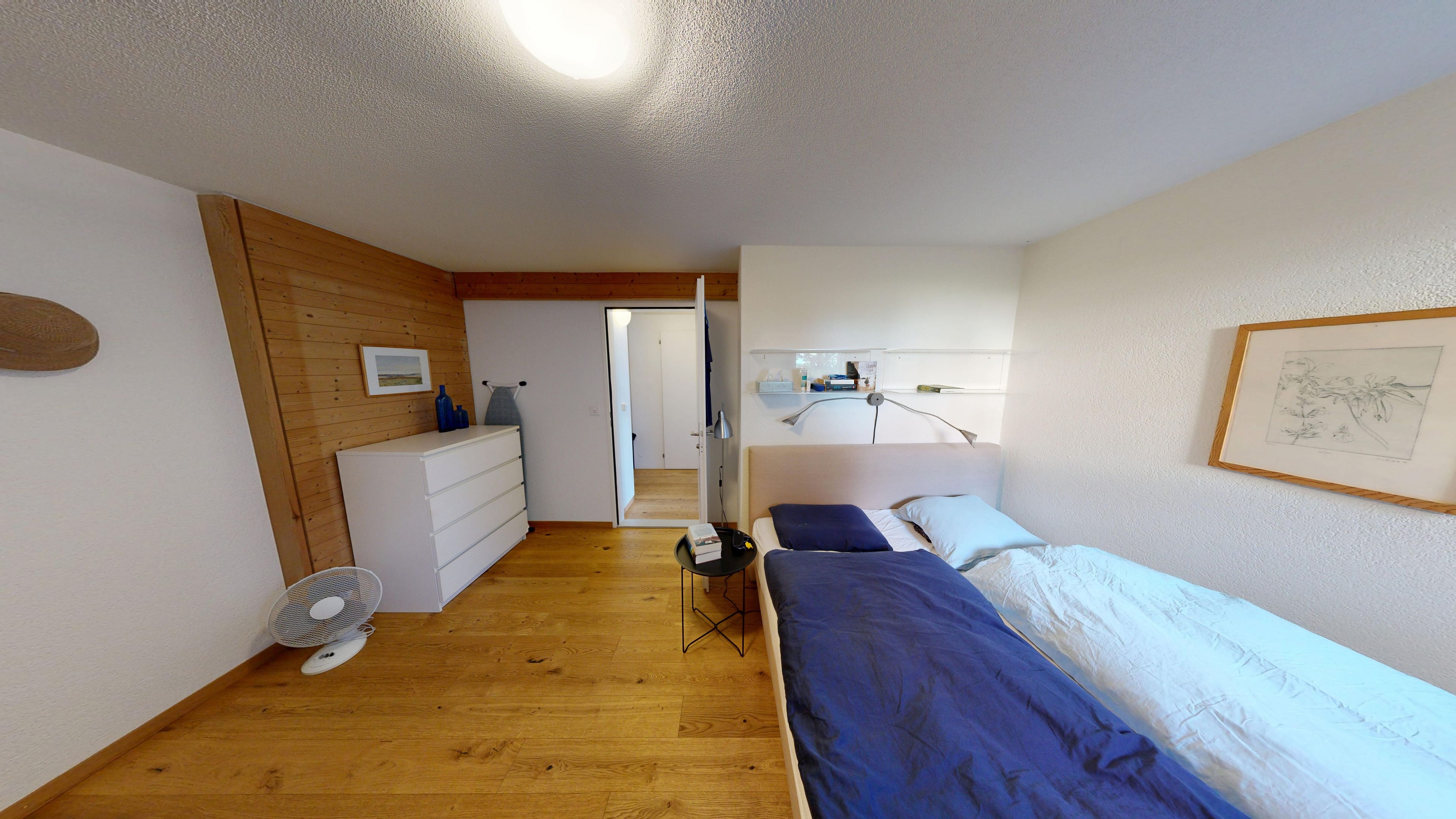 2.5-Zimmer-Wohnung mit Seesicht in Gunten - 8