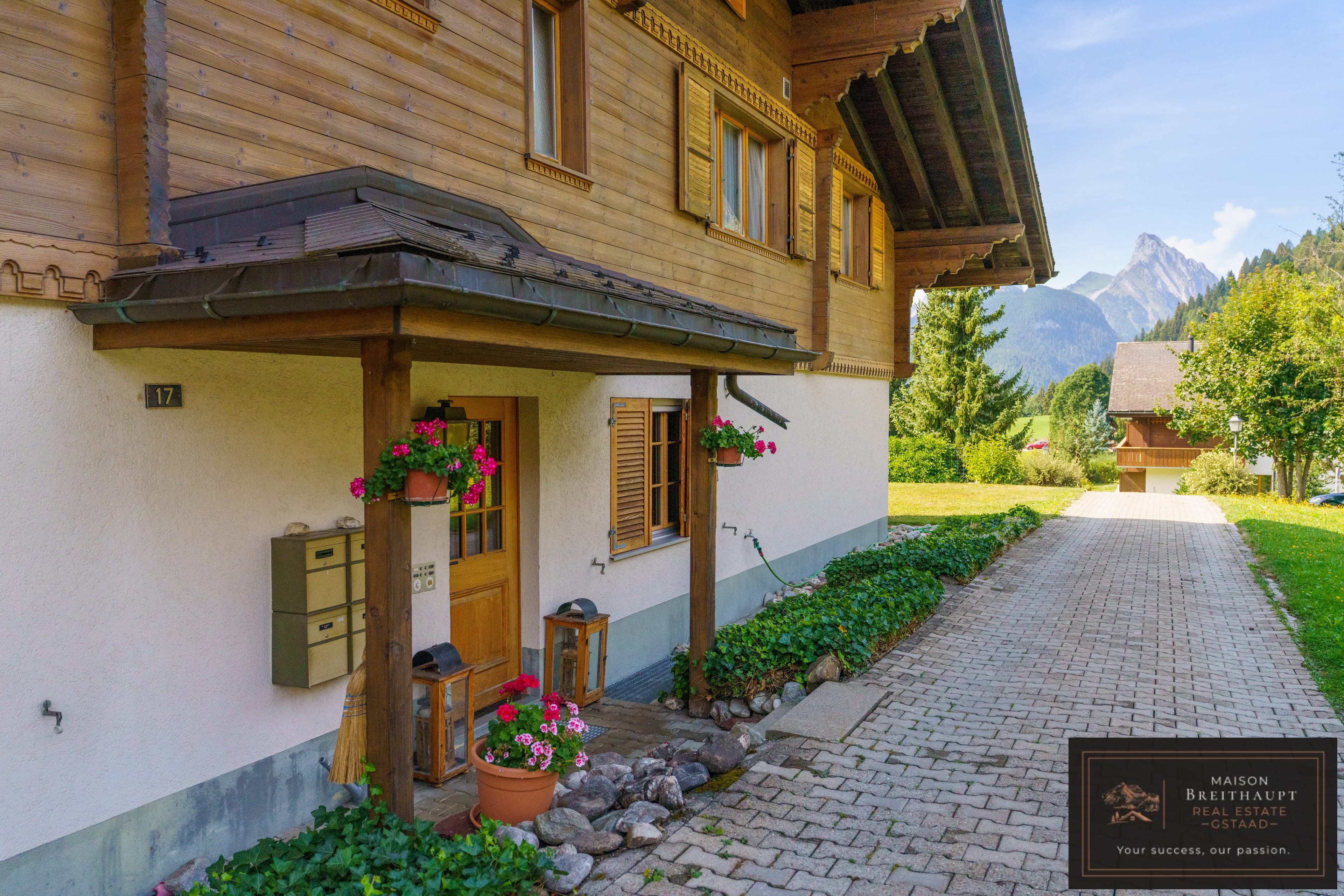 Heimelige 3.5-Zi.-Gartenwohnung mit Terrasse in Schönried - 10