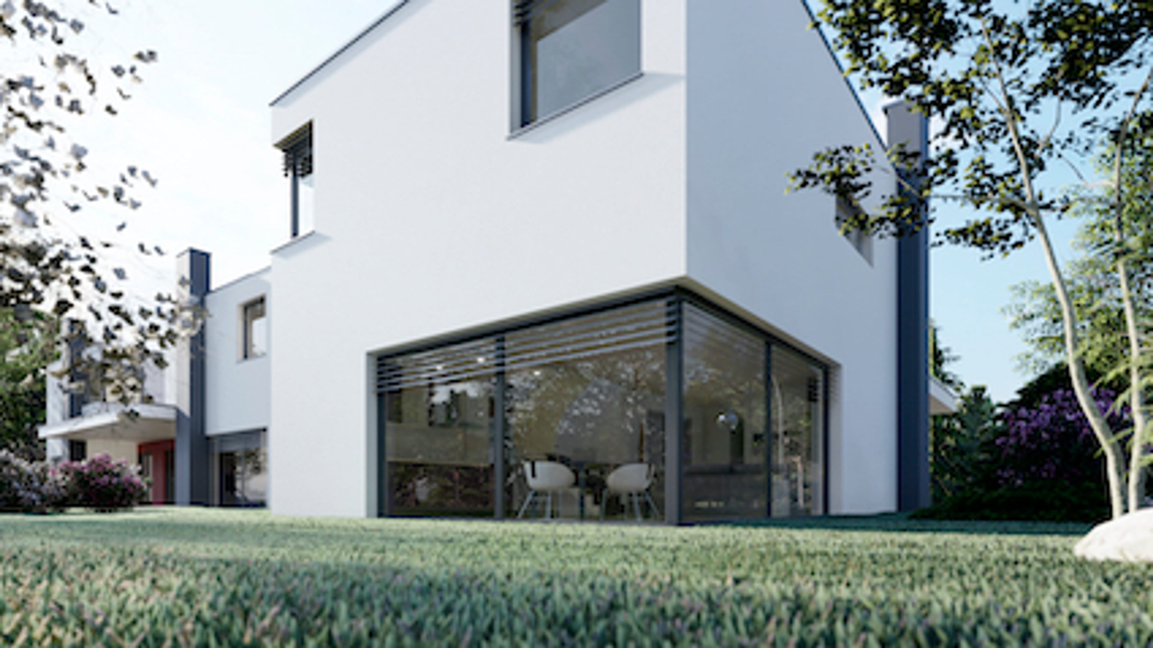 Villa 4.5 locali con giardino e vista aperta a Brè sopra Lugano - 1