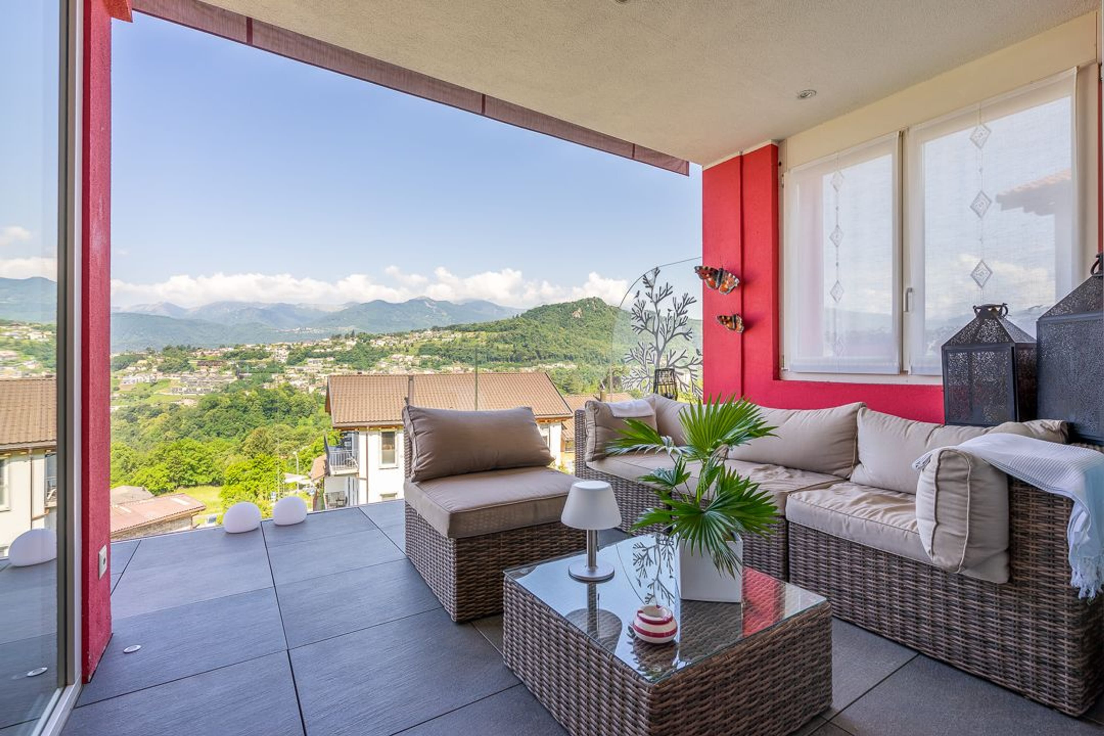 Villa 5.5 locali con vista e giardino a Davesco-Soragno - 5