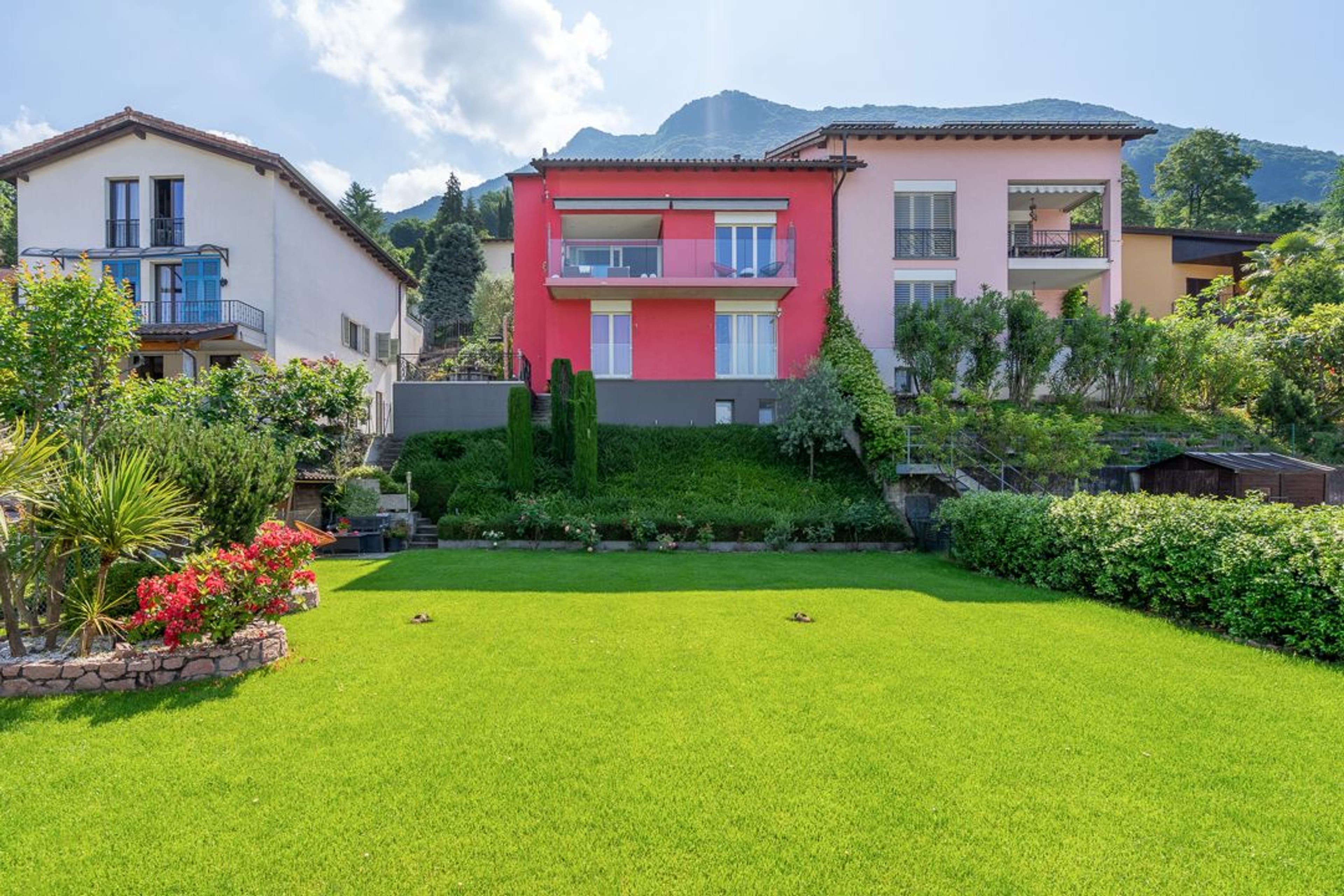 Villa 5.5 locali con vista e giardino a Davesco-Soragno - 10