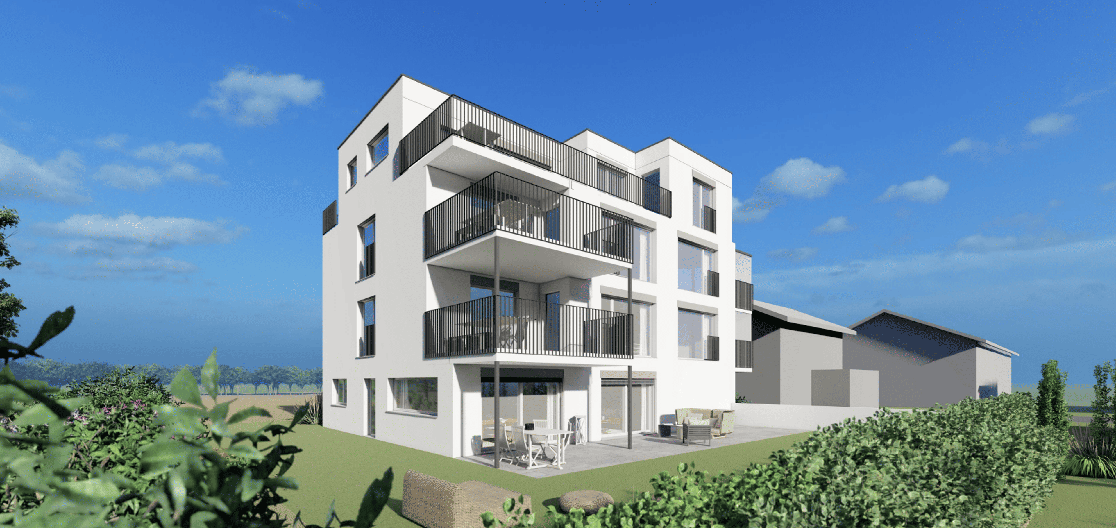 Bauland mit bewilligtem MFH-Projekt in Wiesendangen kaufen - 2