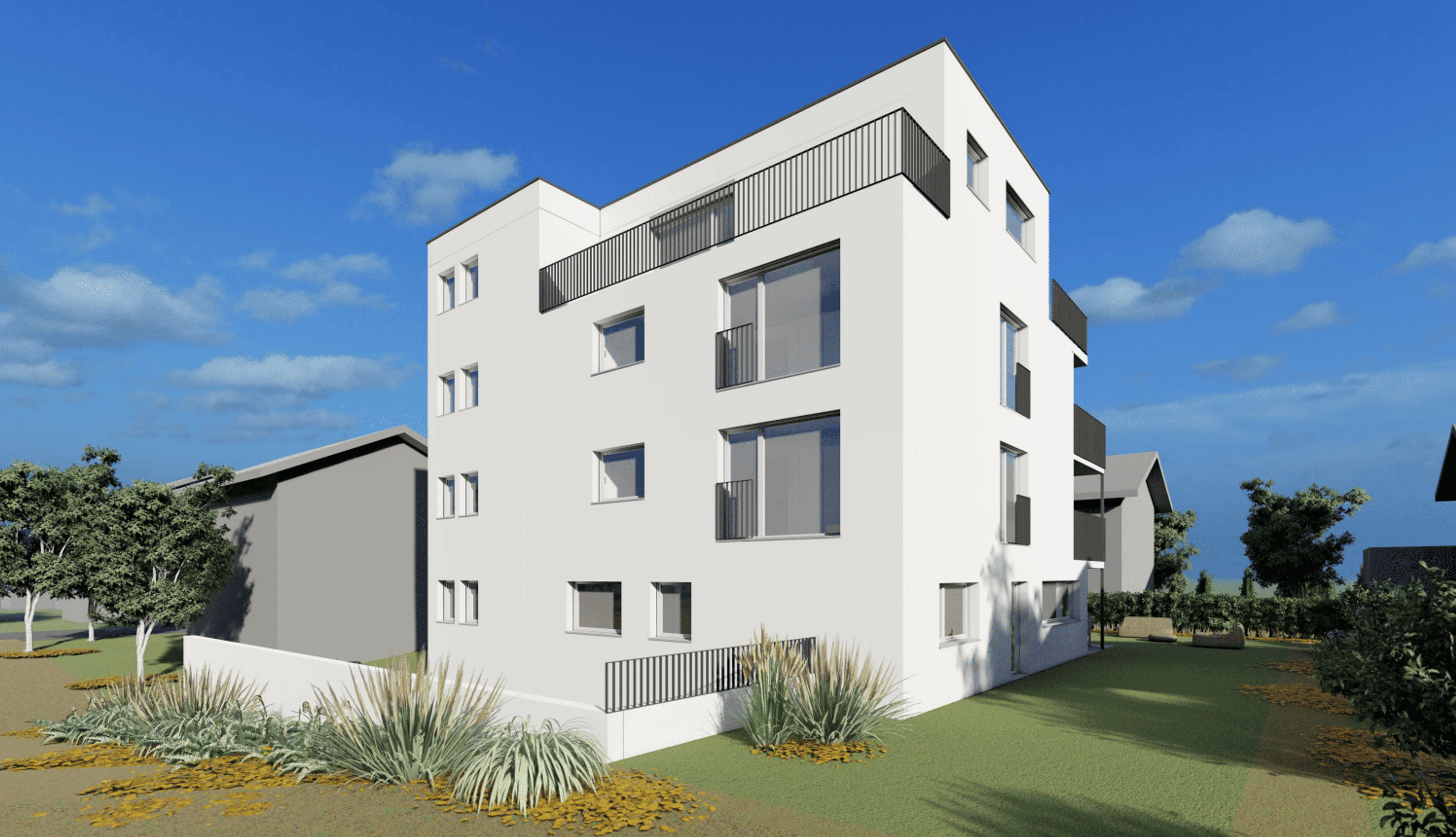 Bauland mit bewilligtem MFH-Projekt in Wiesendangen kaufen - 6