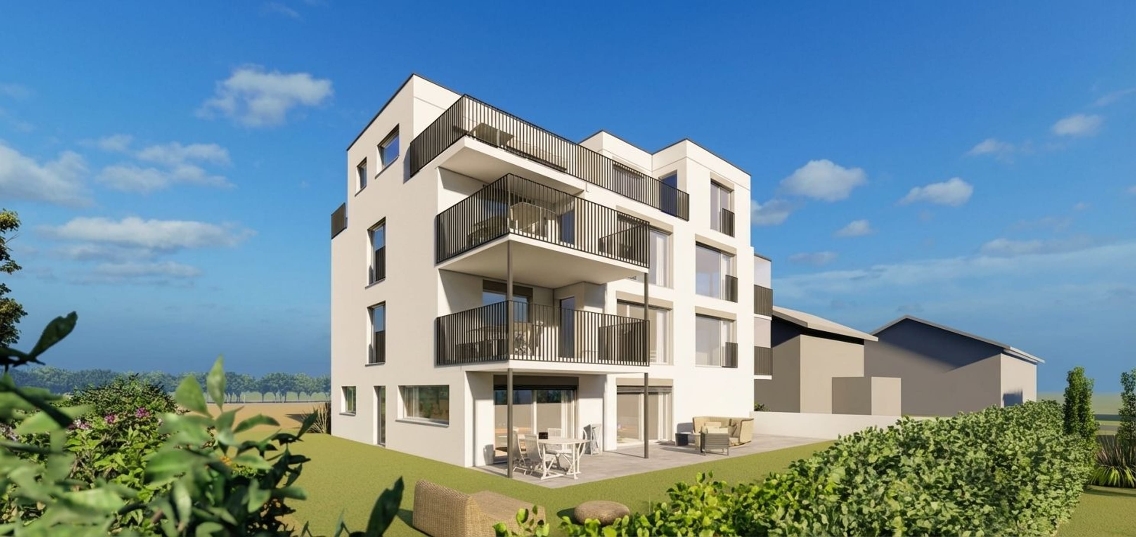 Wiesendangen: Bauparzelle mit bewilligtem MFH-Projekt kaufen - 1