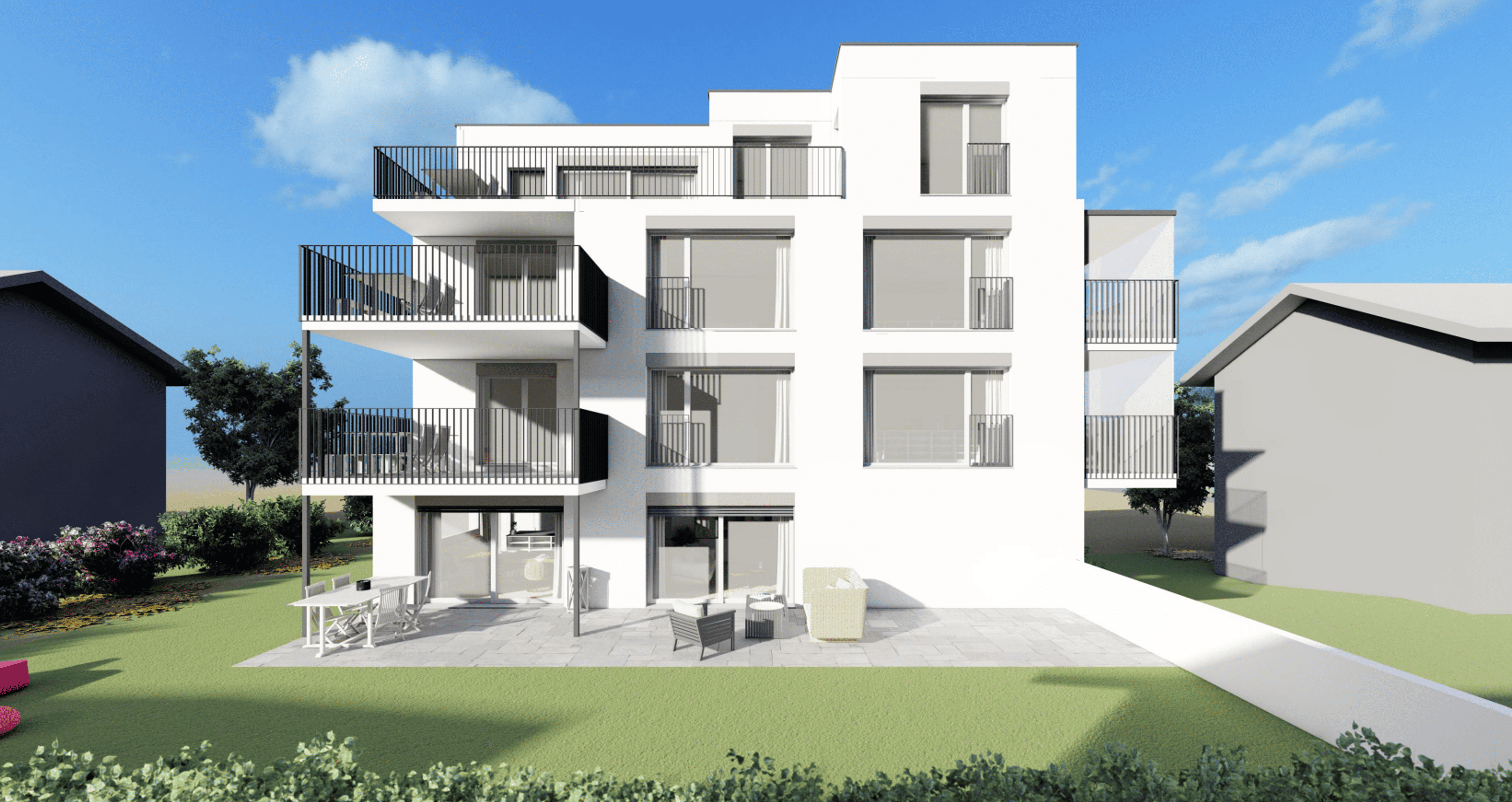 Bewilligtes MFH-Projekt mit 4 Einheiten in Wiesendangen kaufen - 2