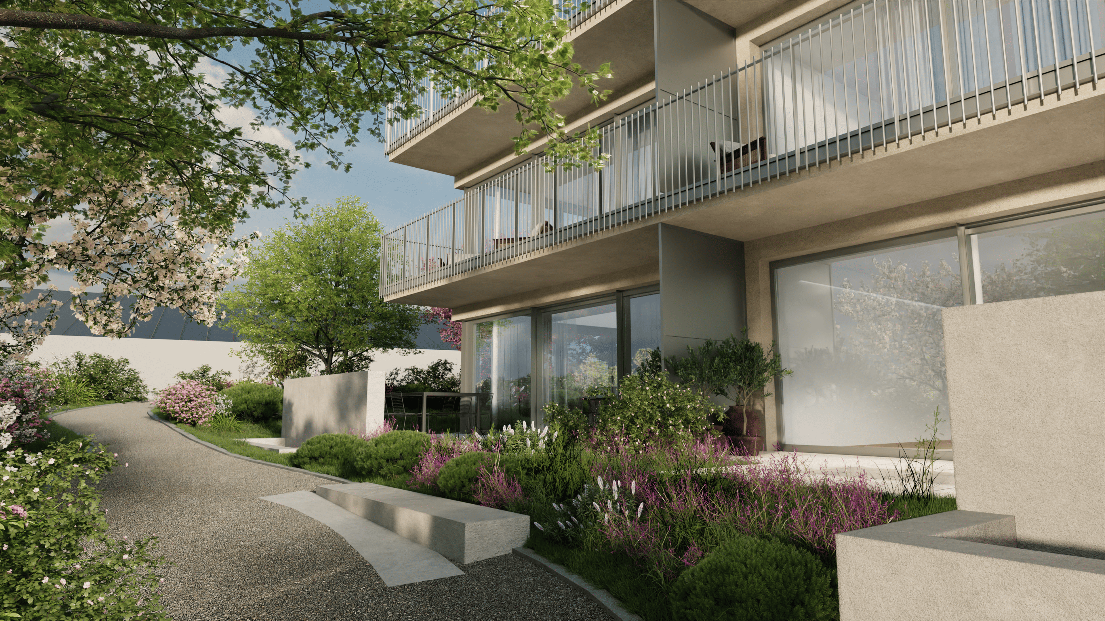 Moderne Eleganz trifft auf hochmodernen Komfort – Neubauwohnung mit Garten(W2) - 1