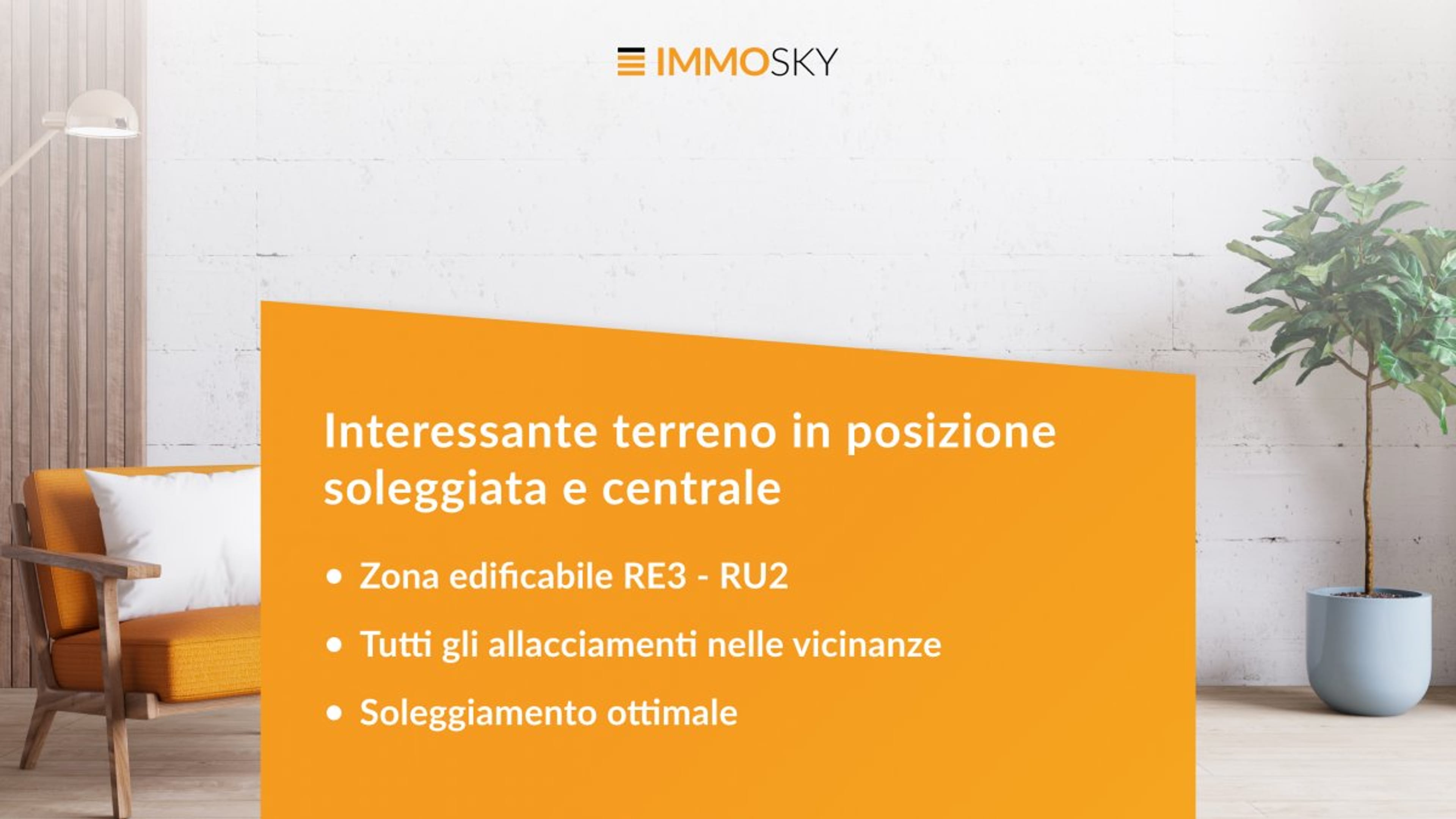 Interessante particella in zona RE3 - RU2 con ottimo soleggiamento - Bild 2