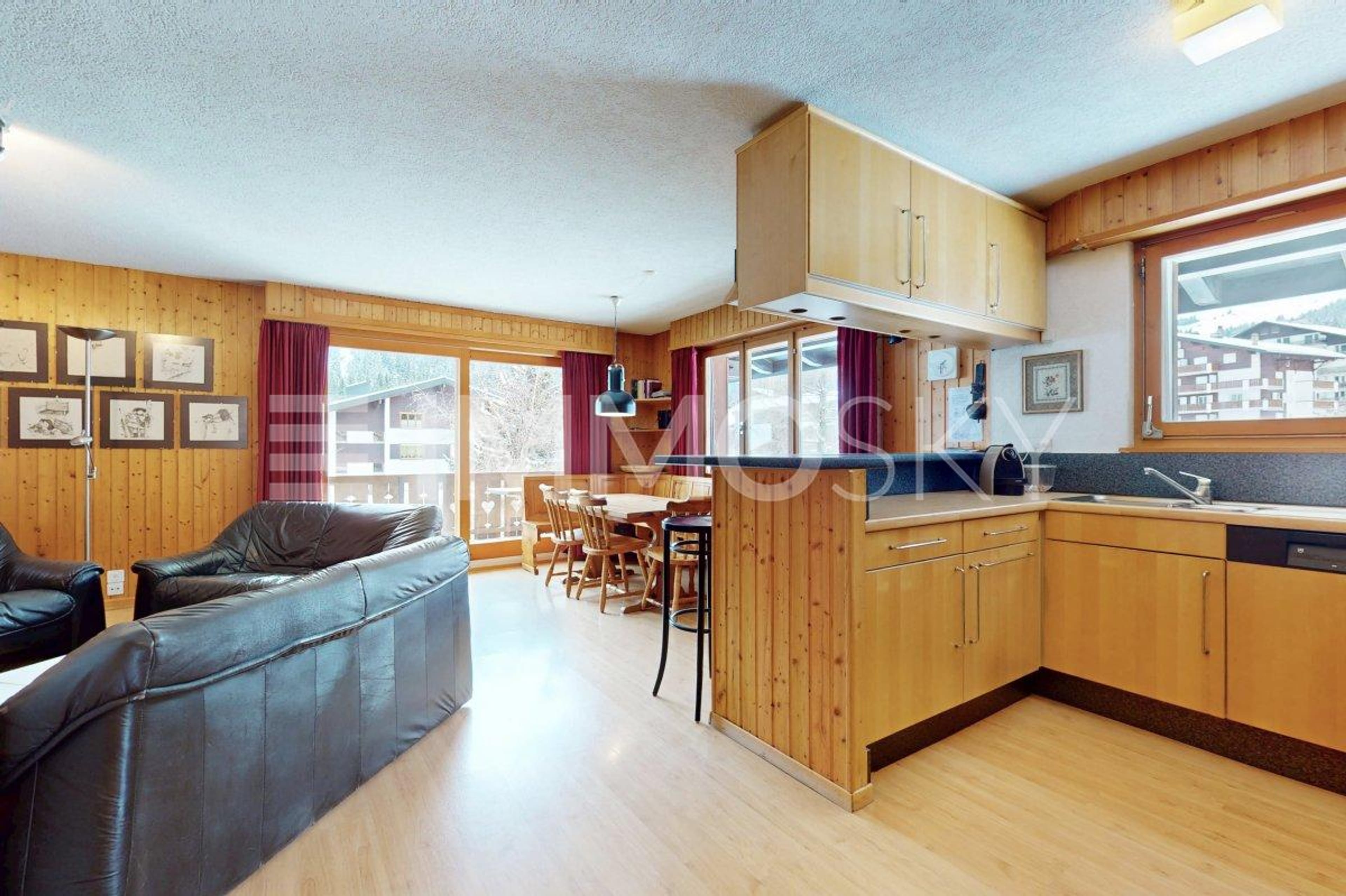 TROP TARD: Appartement de 4.5 pièces au centre de Morgins - Bild 1