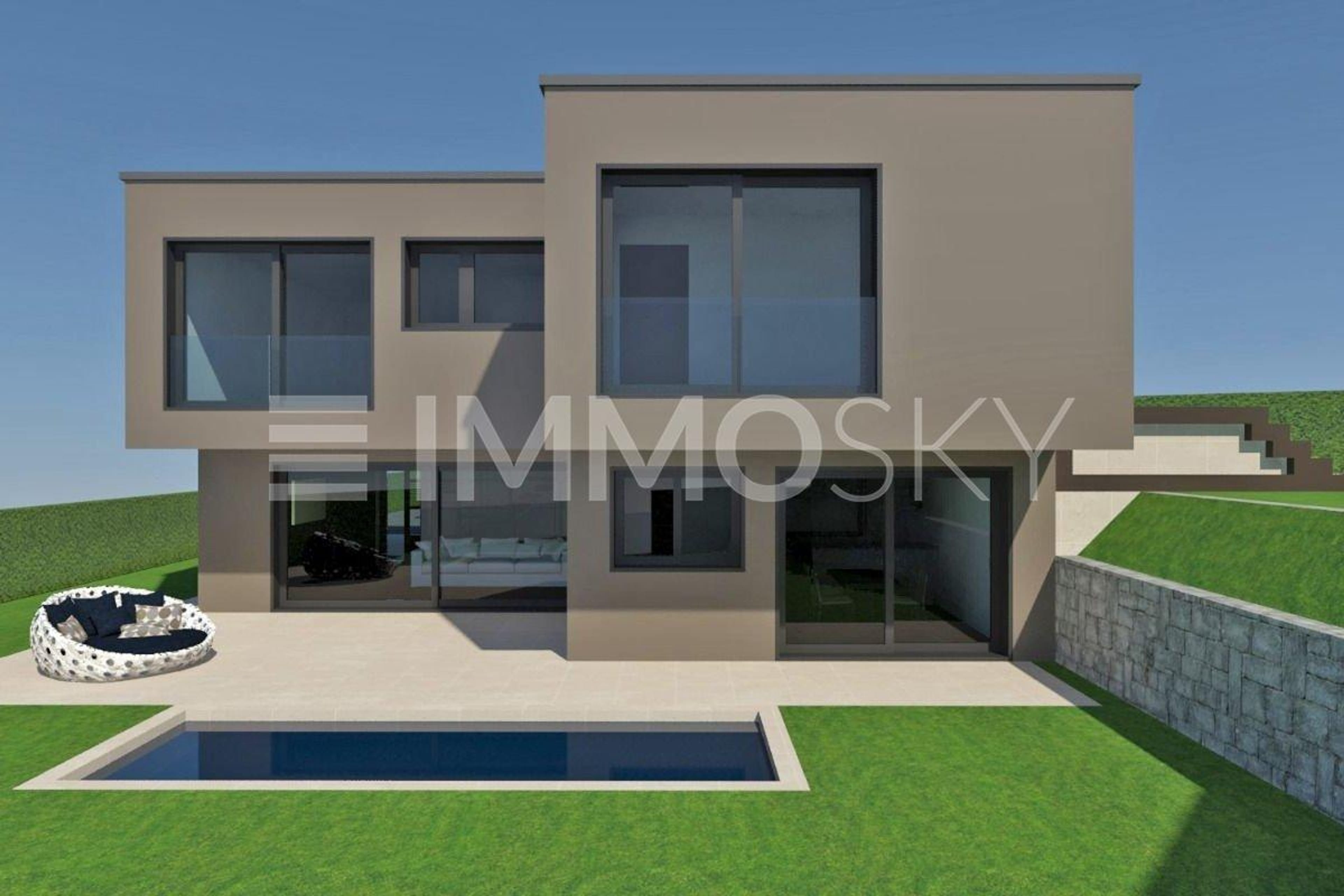 Esclusiva Villa Moderna con Giardino Privato  Dino, Lugano - Bild 1