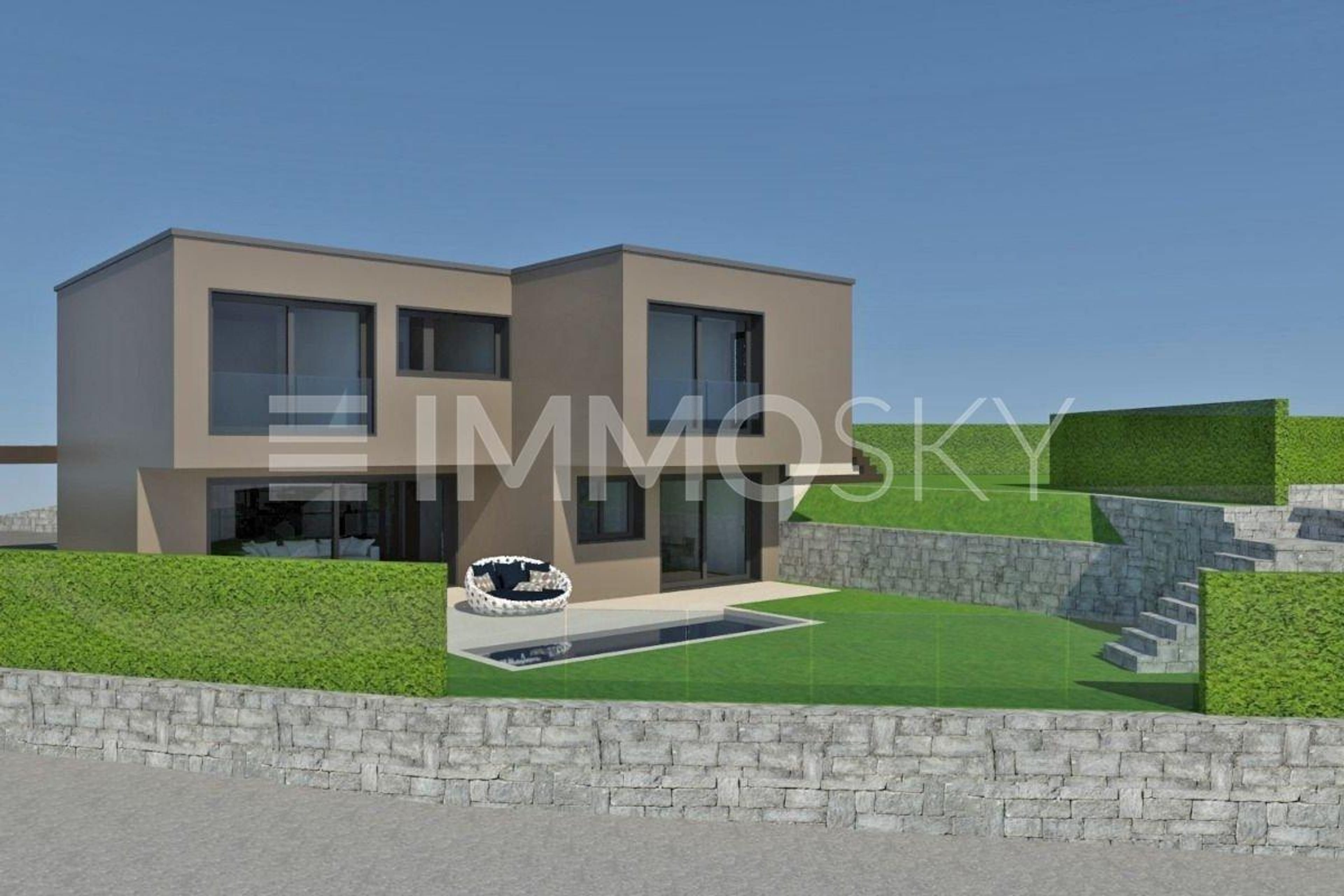 Esclusiva Villa Moderna con Giardino Privato  Dino, Lugano - Bild 4