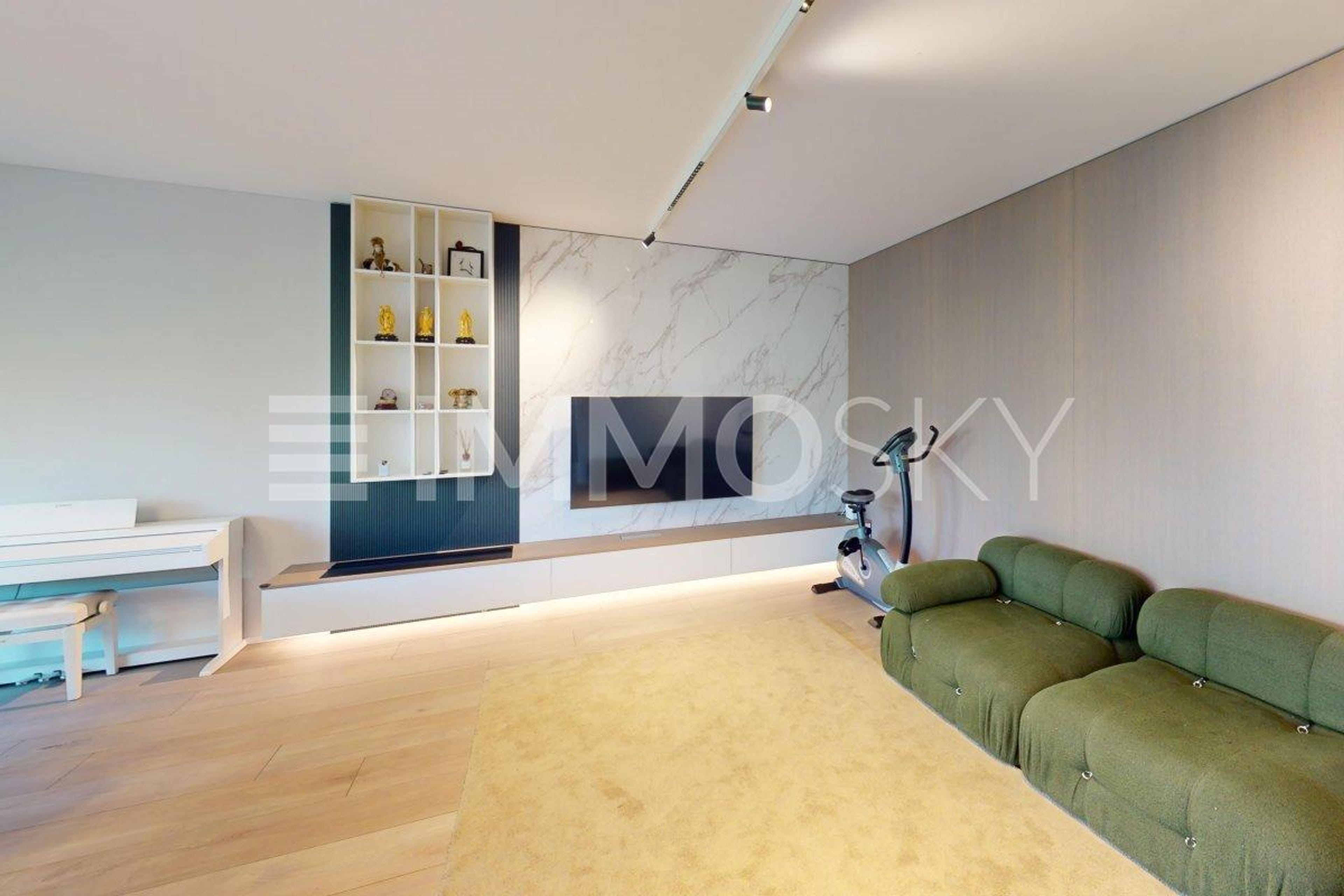 Raffinato appartamento panoramico nel cuore di Lugano - Bild 1