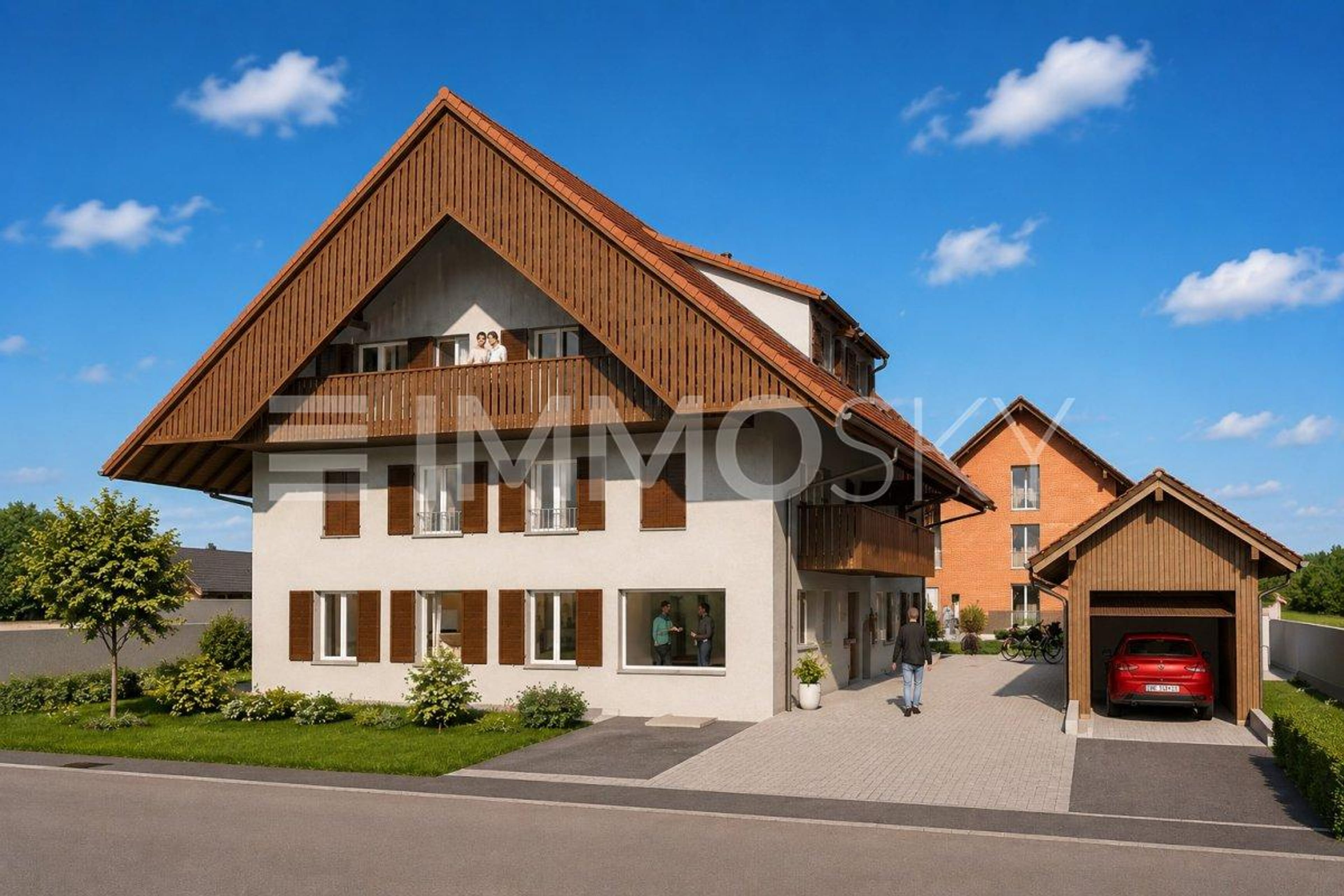 Moderne Gartenwohnung mit Raum, Ruhe und Komfort - Bild 1