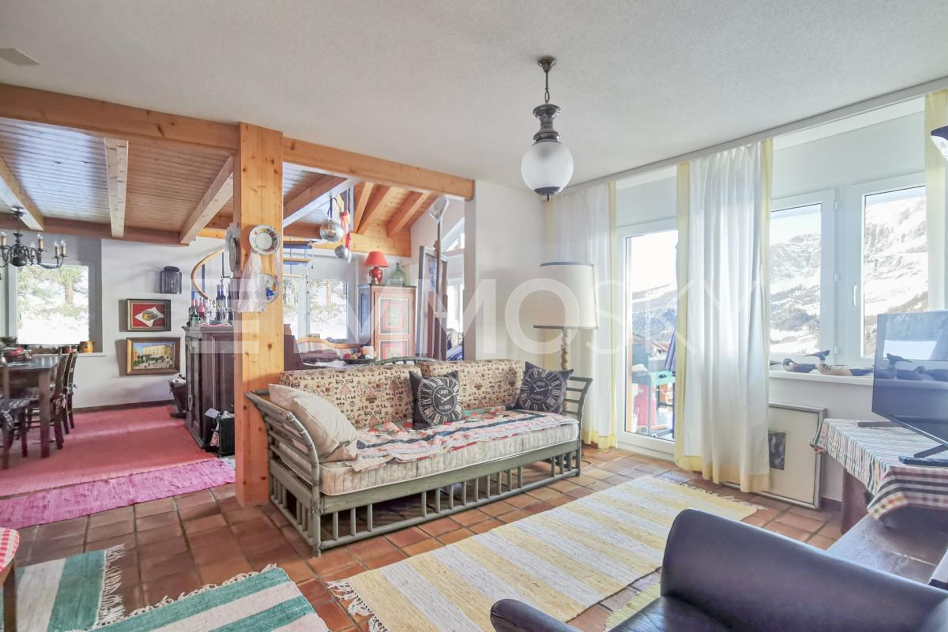VIRTUAL TOUR Ferienwohnung mit Aussicht in Leukerbad - Bild 1