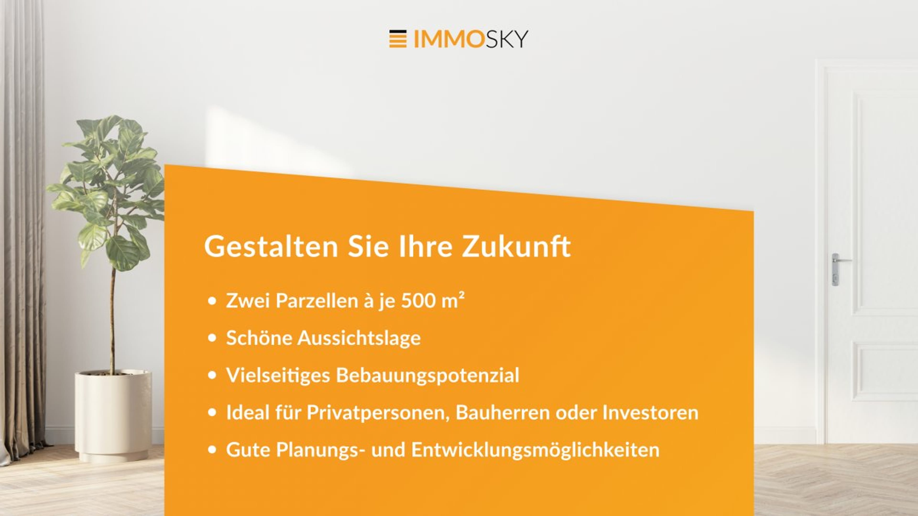 Ihr Platz für grosse Pläne - Bild 1