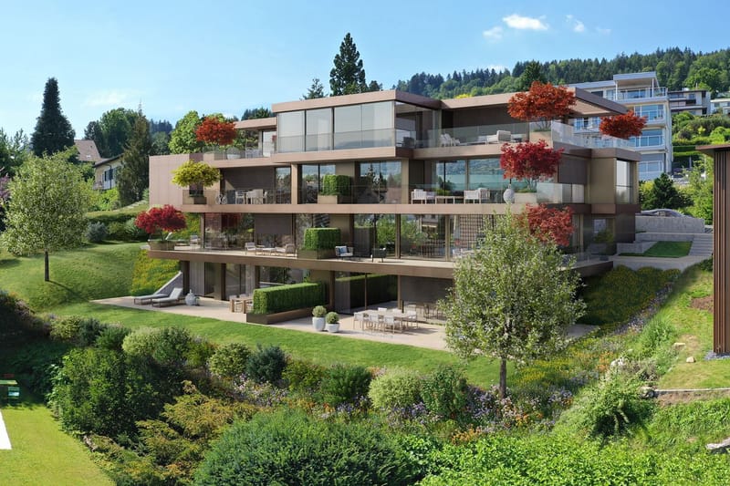 Nobel Appartement SAPPHIRE mit grosser Terrasse (04 1.OG Süd)