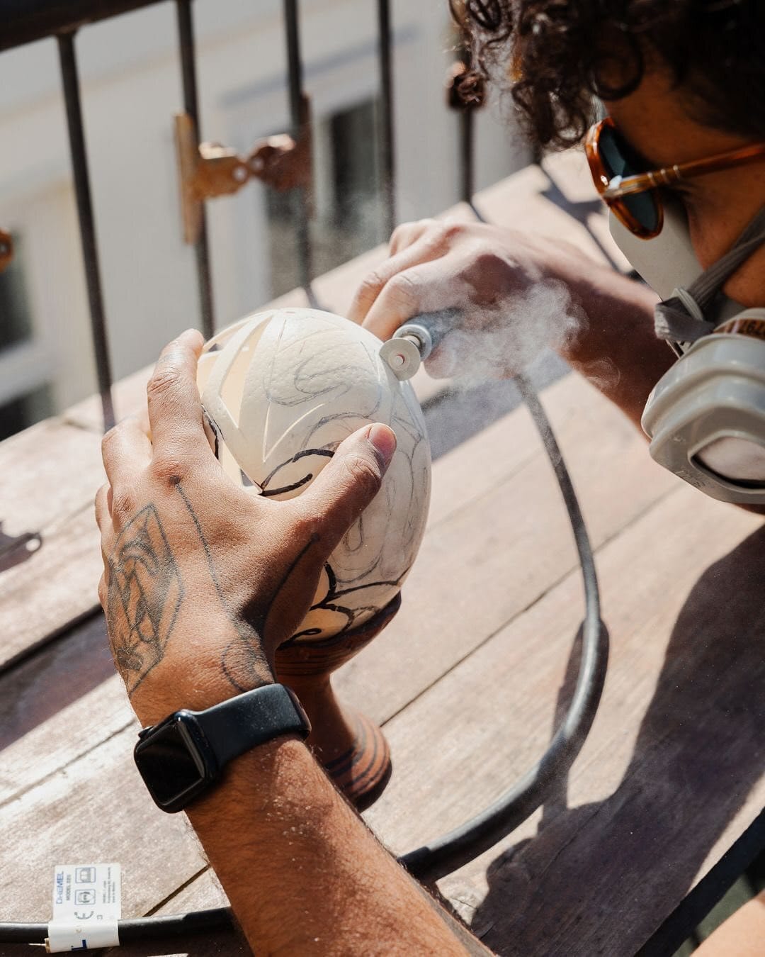 Eggshibittion Brouwerij t IJ ei slijpen