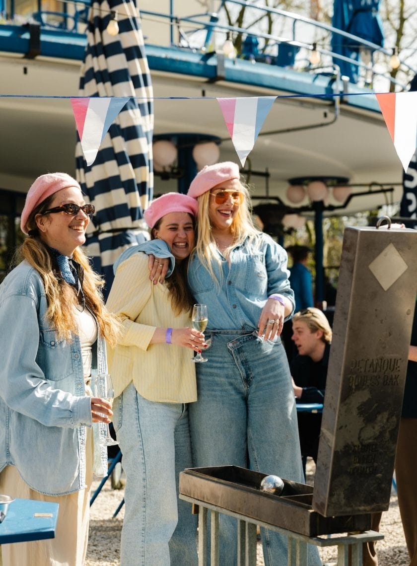 Brouwerij t IJ Jeu de boules kletsen