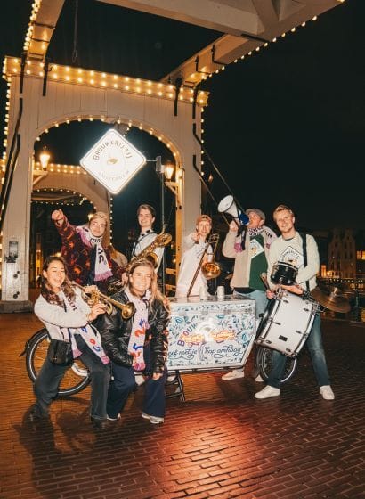 Museumnacht entertainment team Brouwerij t IJ