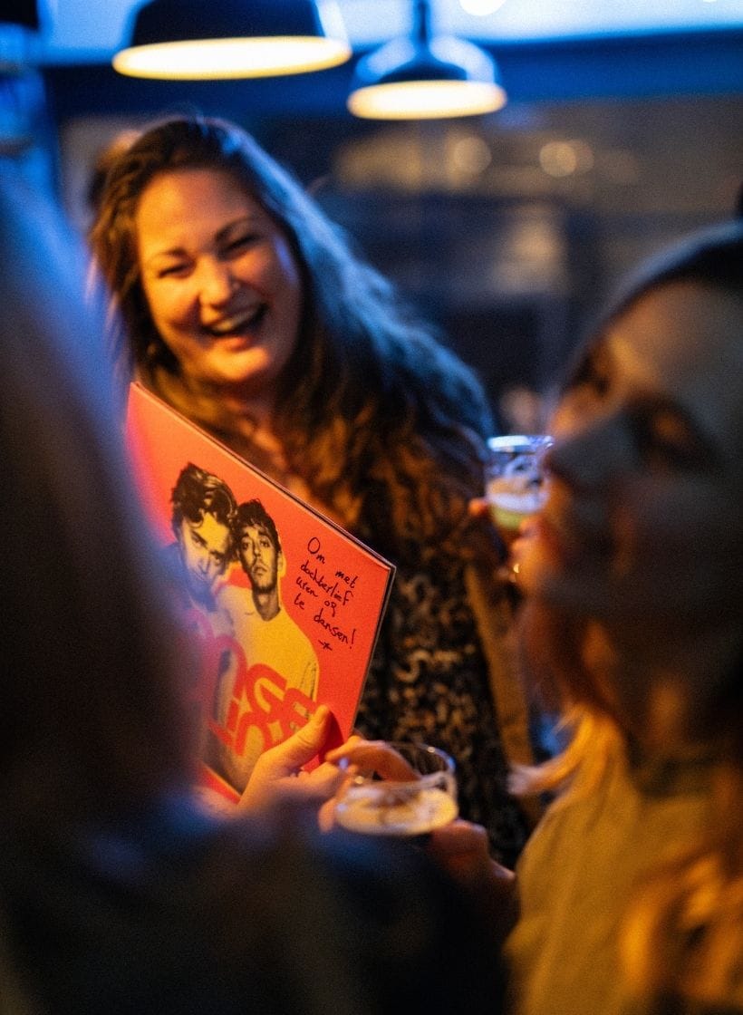 Orange Skyline album en ijbier