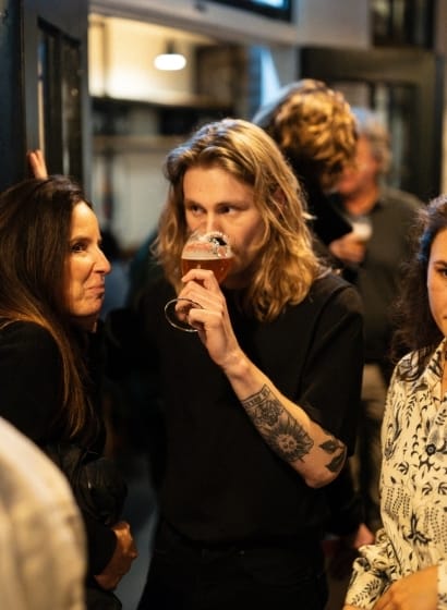 Orange Skyline optreden met I Jbier