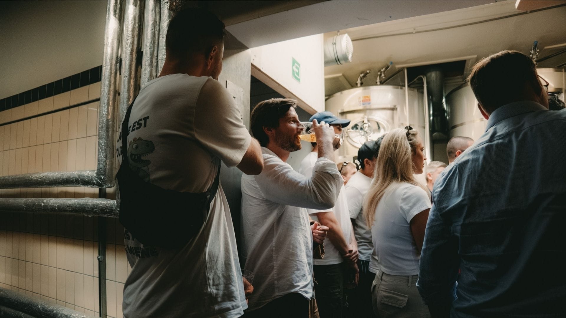 Brouwerij t IJ rondleiding door de brouwerij