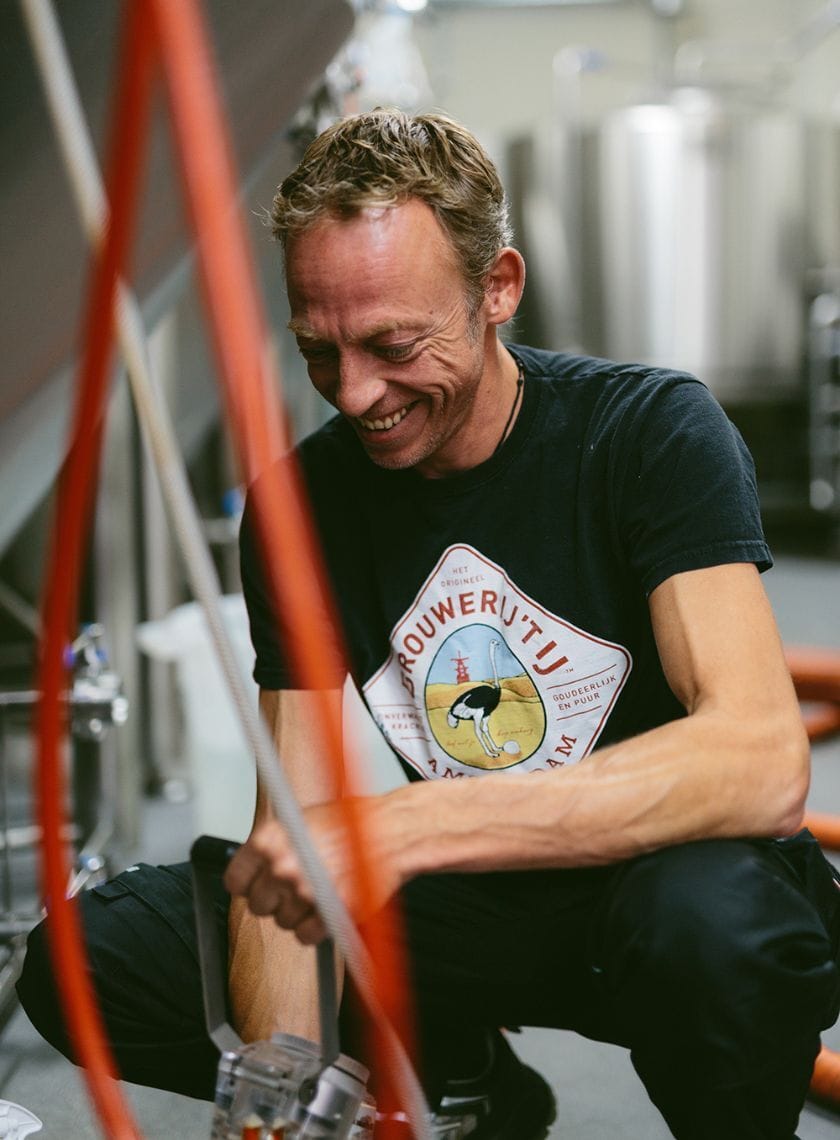 Rondleiding Brouwerij t IJ brouwer