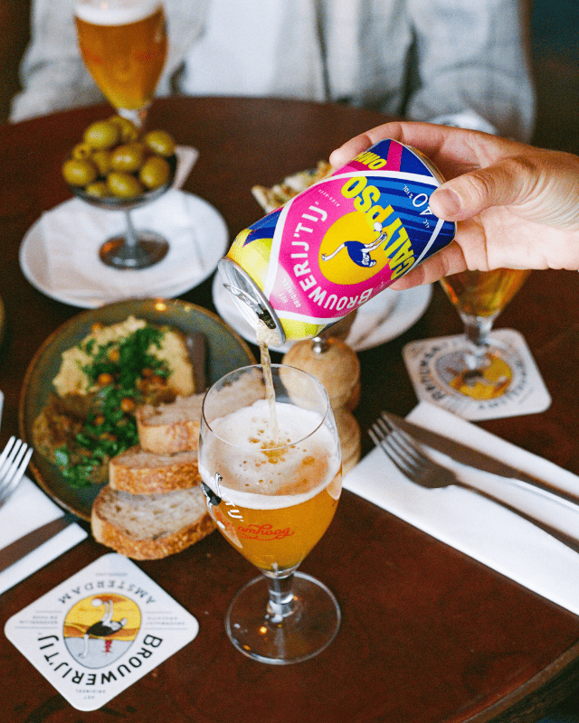 Brouwerij t IJ statiegeld blik calypso