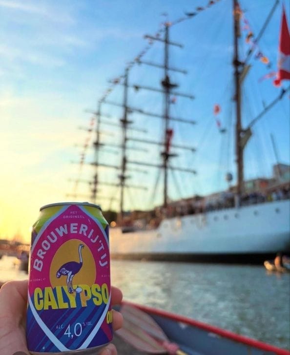 Brouwerij t IJ calypso en schip