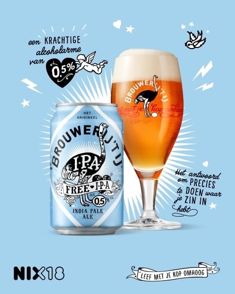 Brouwerij t IJ Free IPA grafisch