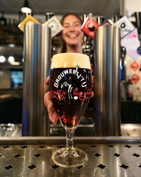 Brouwerij t IJ I Jbok getapt