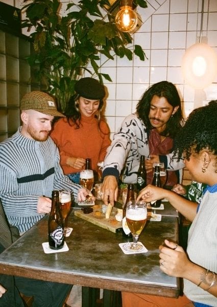 Brouwerij t IJ IPA kaasplank