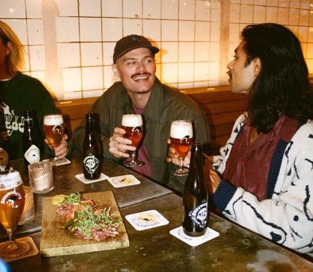 Brouwerij t IJ IPA proosten