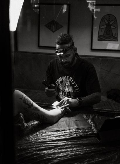 Brouwerij t IJ IPA tattoo zetten
