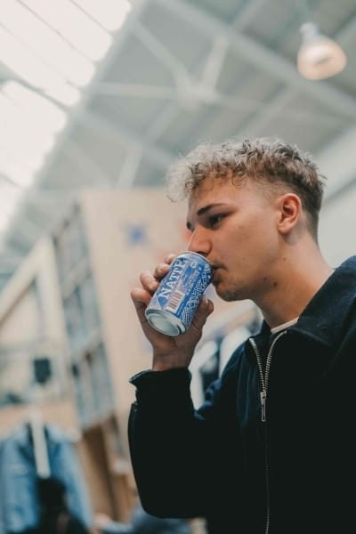 Brouwerij t IJ Natte DD drinken