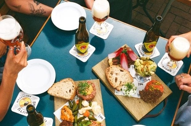 Brouwerij t IJ Paas IJ met lunch