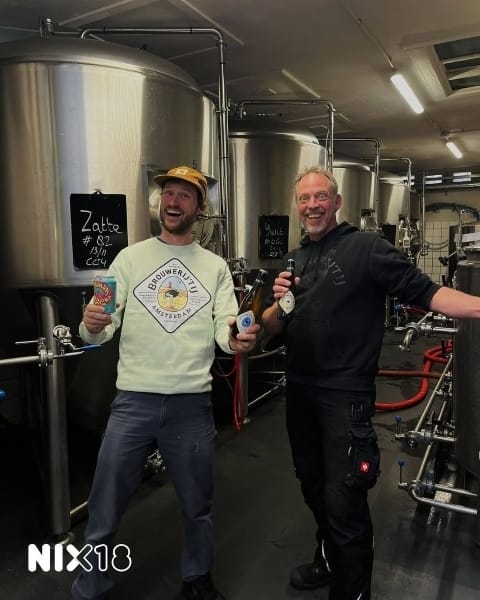 Brouwerij t IJ in de brouwerij