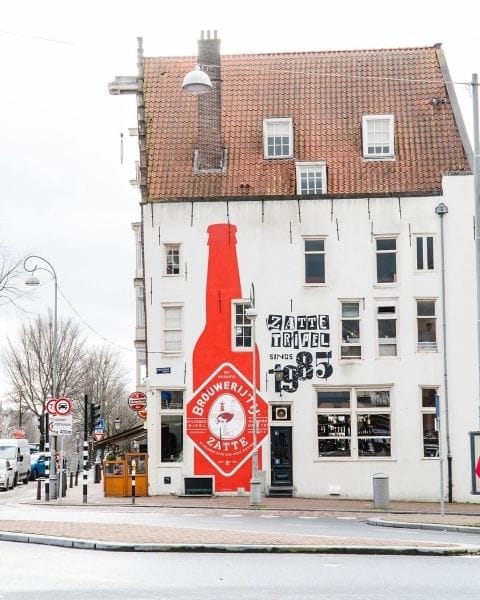 Brouwerij t IJ Zatte schildering