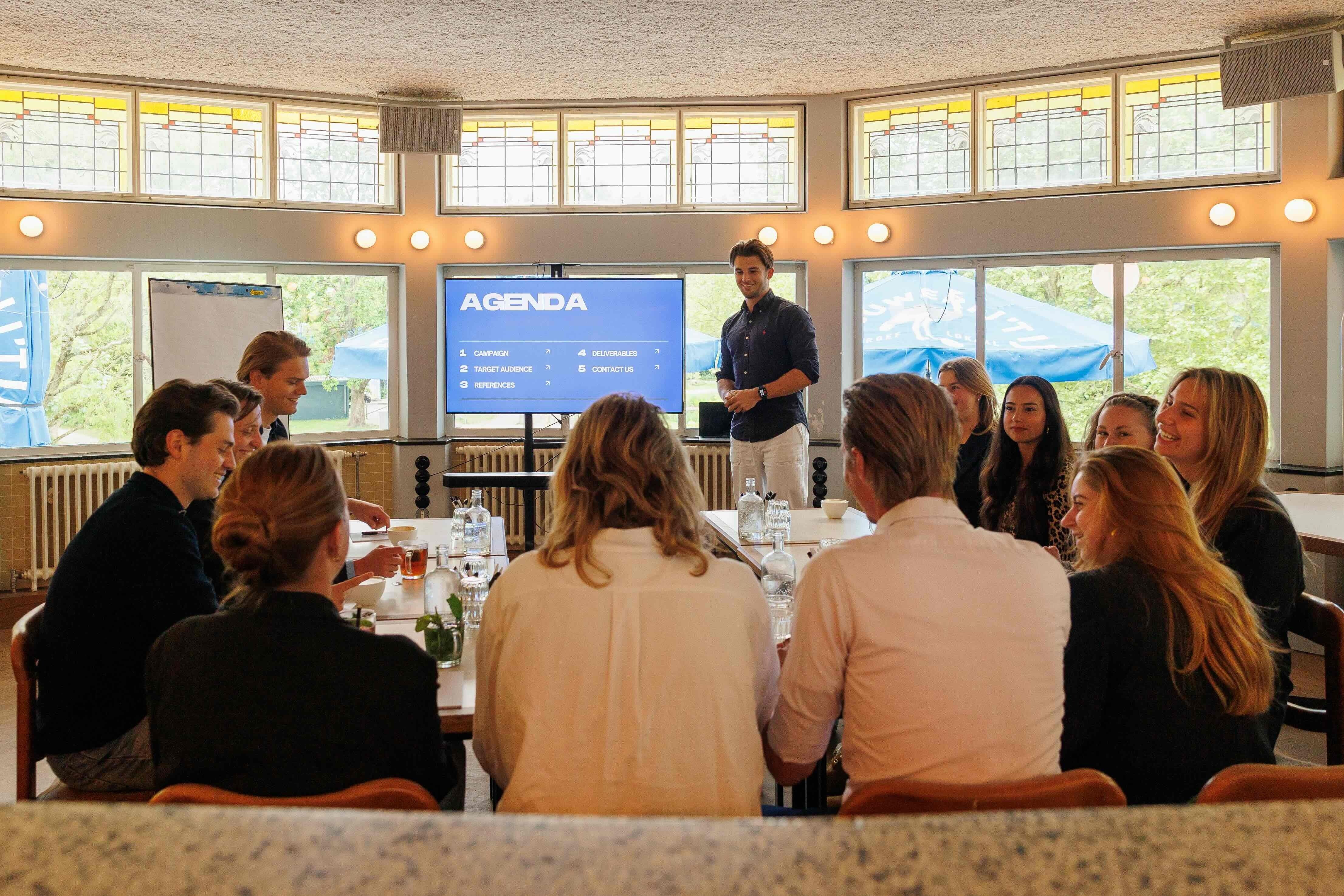Brouwerij t IJ T Blauwe Theehuis vergadering privéruimte
