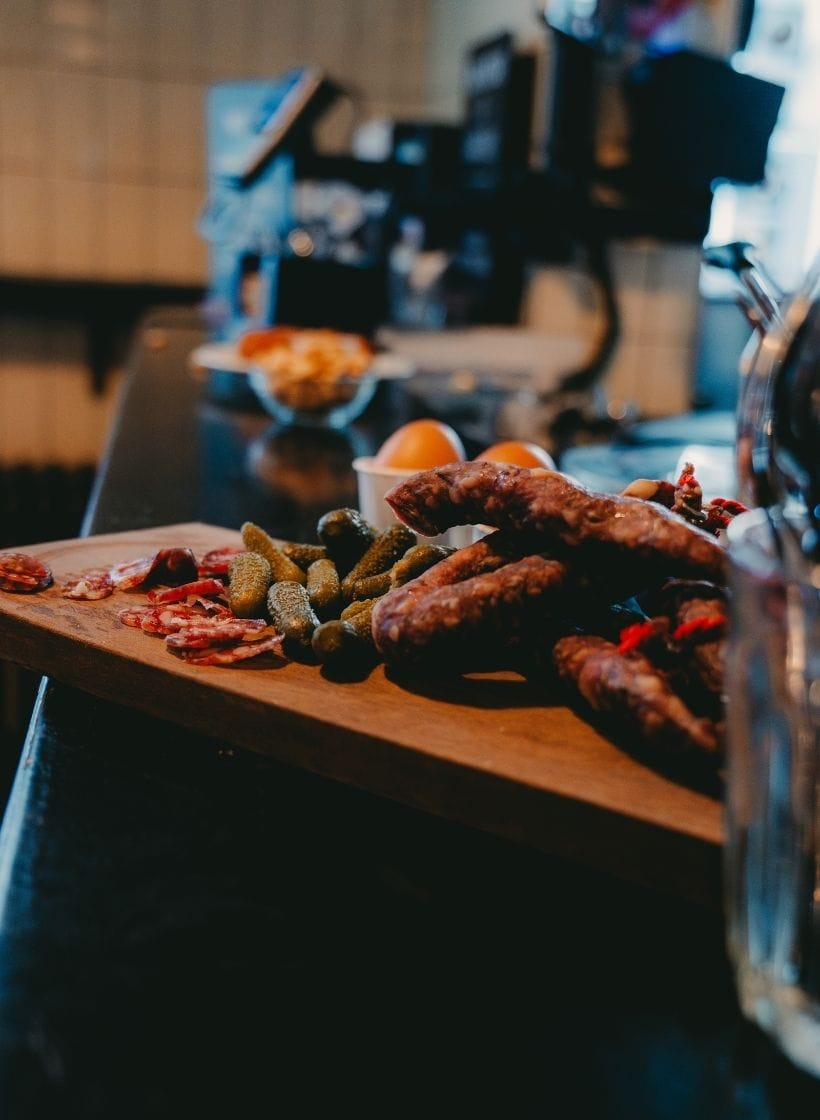 Proeflokaal de Molen plankje met snacks